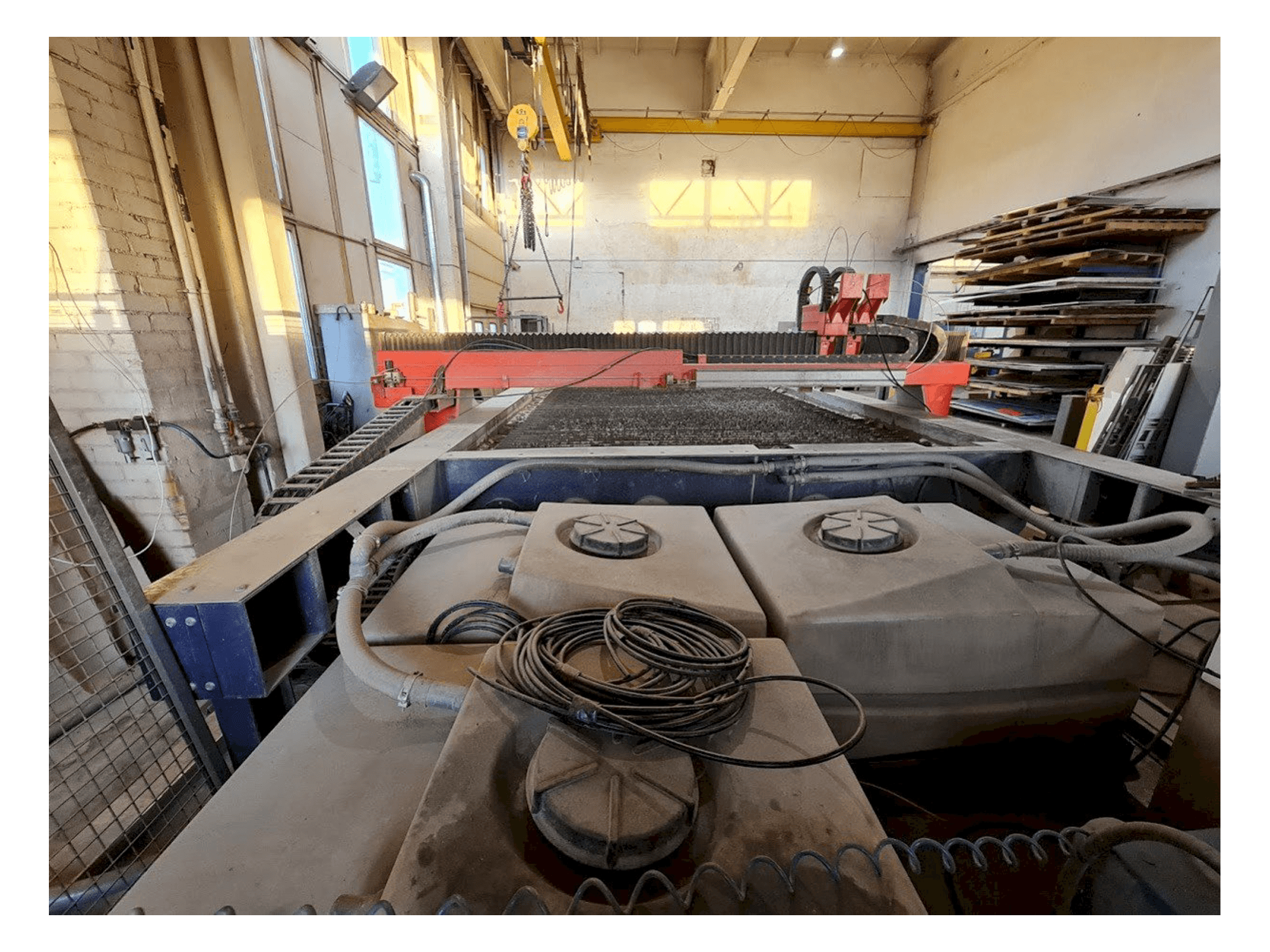 Bystronic ByJet Classic L 6030 Mašinos vaizdas iš priekio