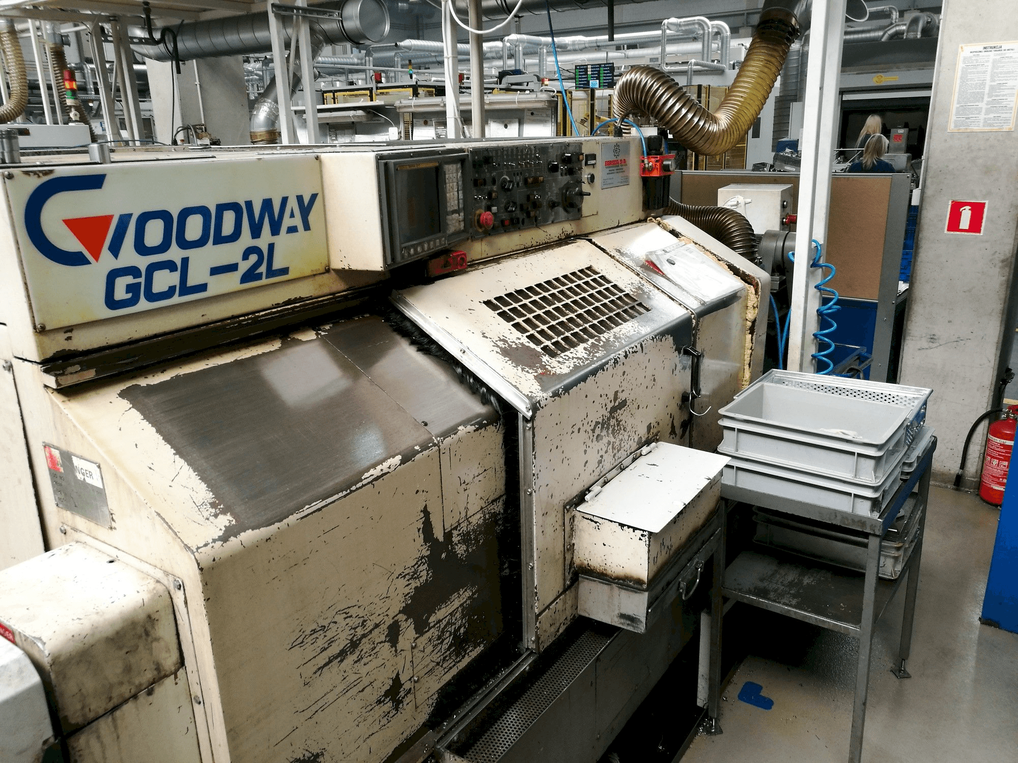 Goodway GCL-2L Mašinos vaizdas iš priekio