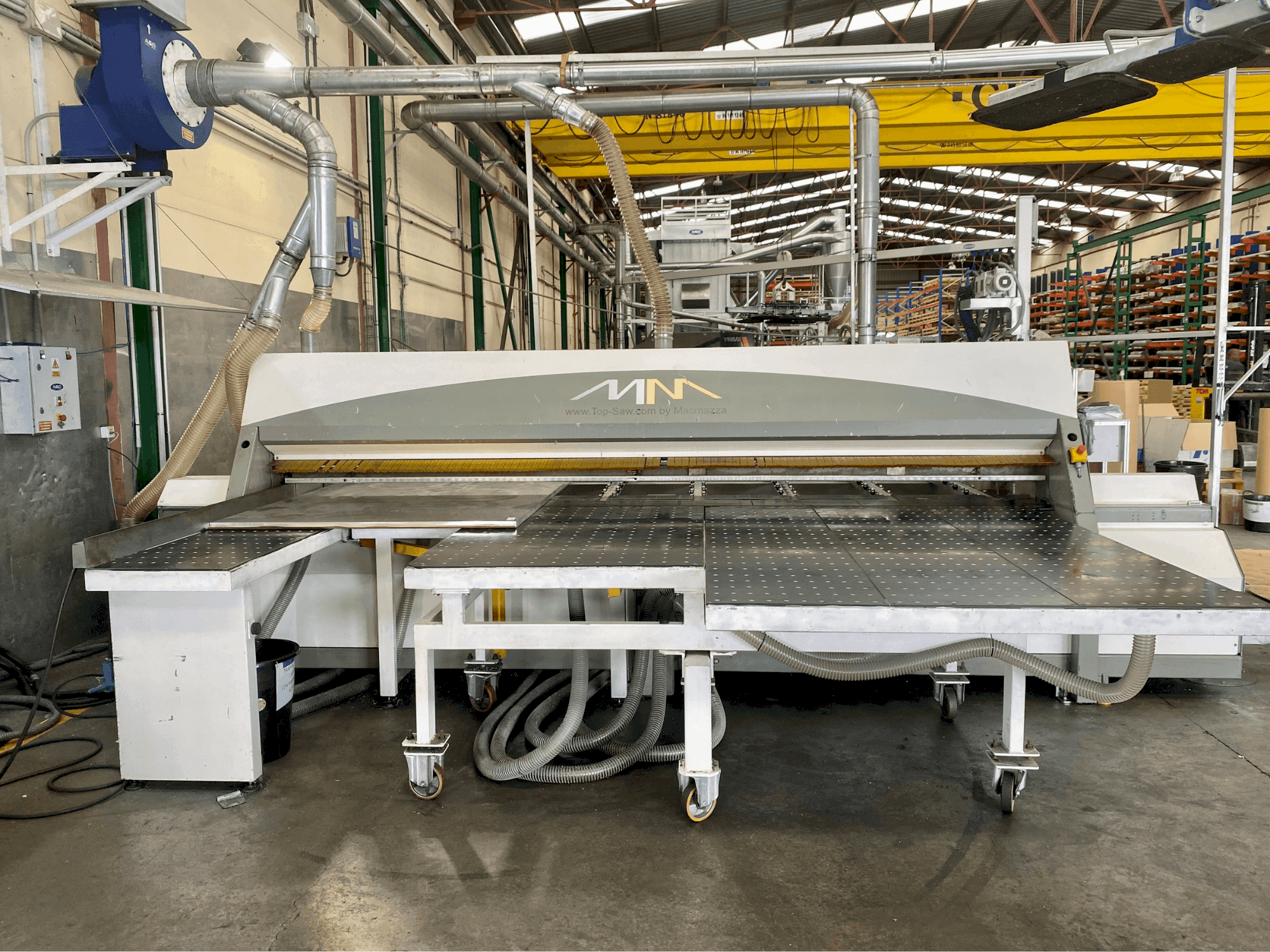 MACMAZZA Top Saw Mašinos vaizdas iš priekio