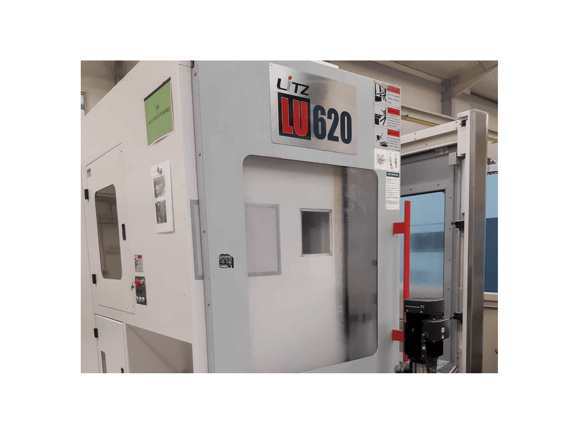 Litz LU 620 Mašinos vaizdas iš priekio