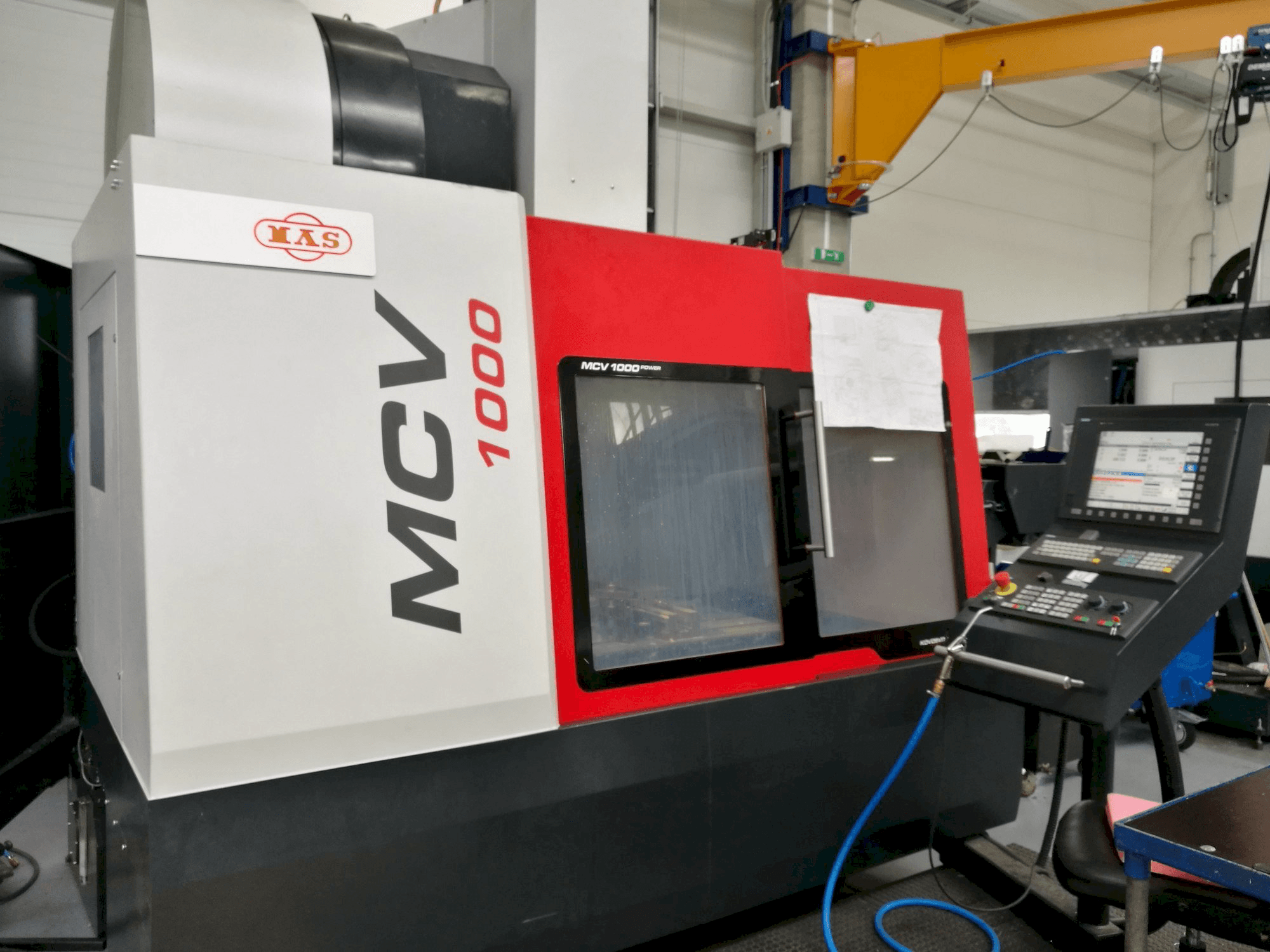 KOVOSVIT MAS MCV 1000 Power Mašinos vaizdas iš priekio