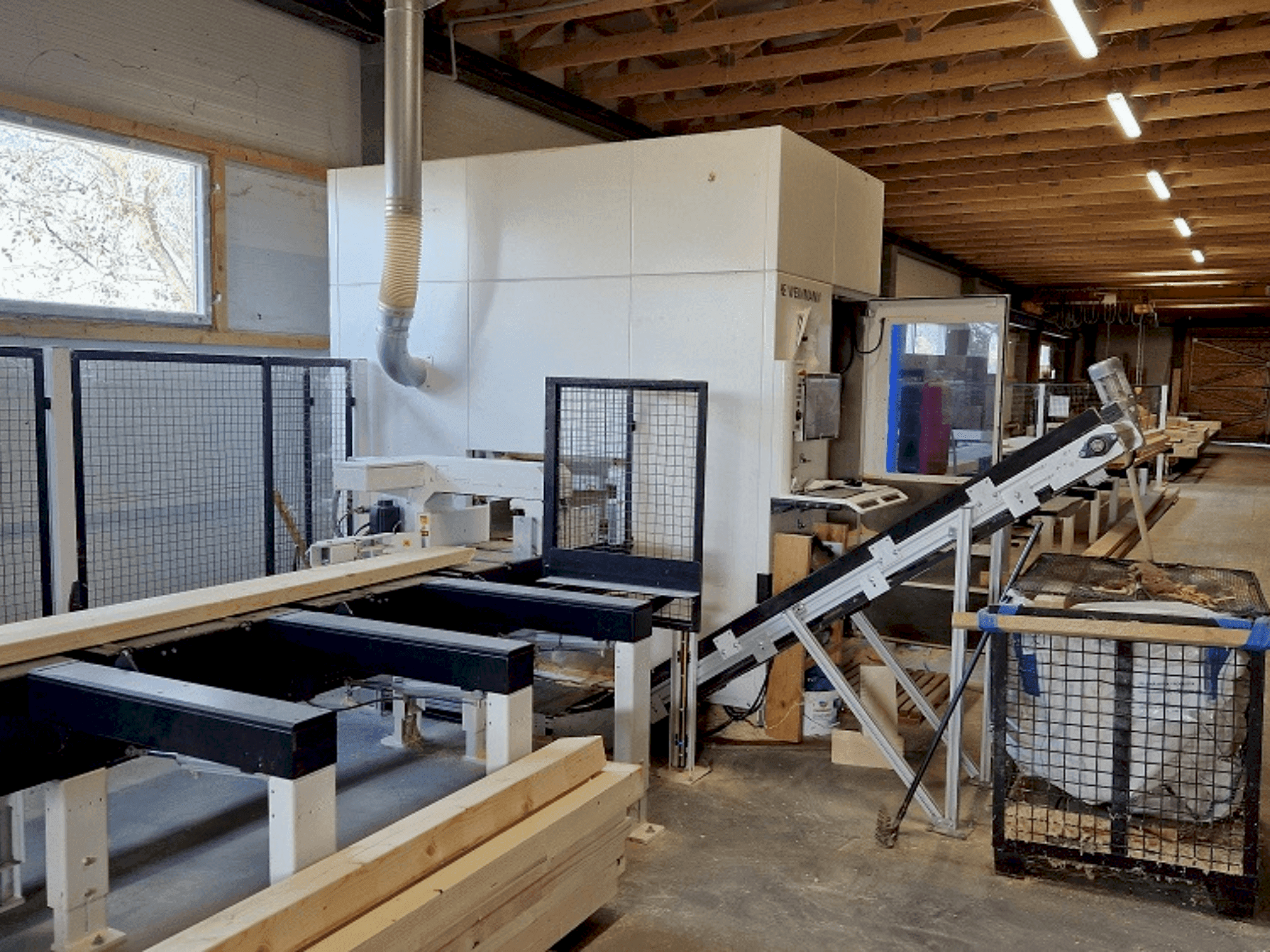 HOMAG WEINMANN BEAMTEQ B-540 (2019) Mašinos vaizdas iš priekio