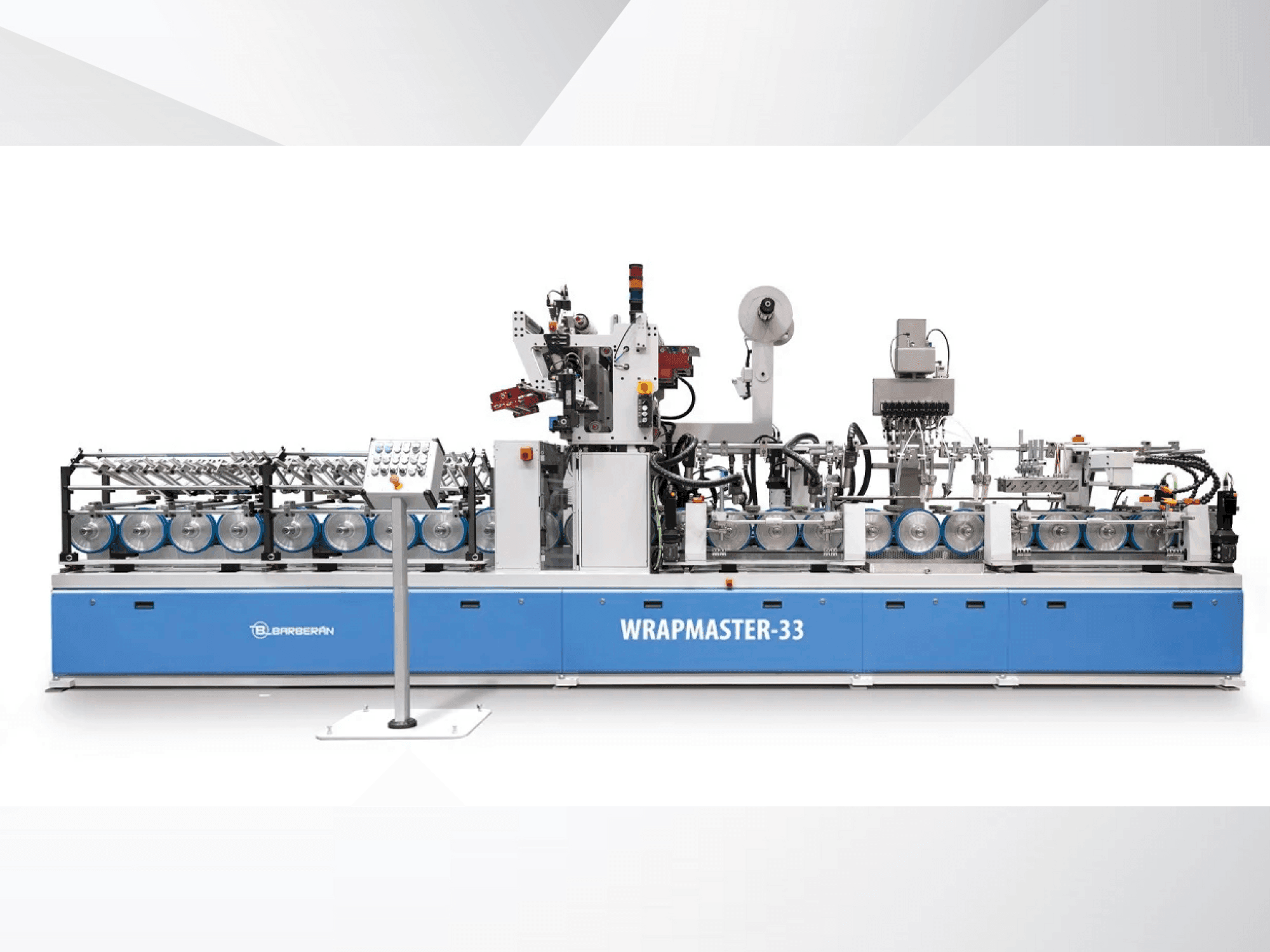 Barberan WM-33 Mašinos vaizdas iš priekio
