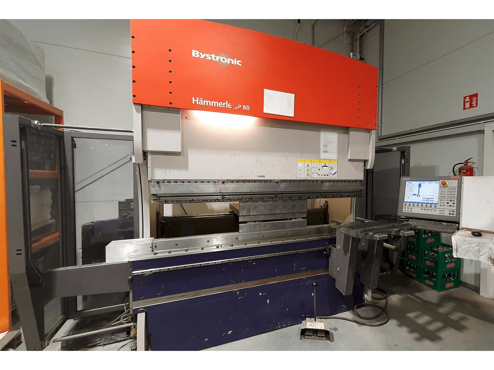 Bystronic 3P 80/210 Mašinos vaizdas iš priekio