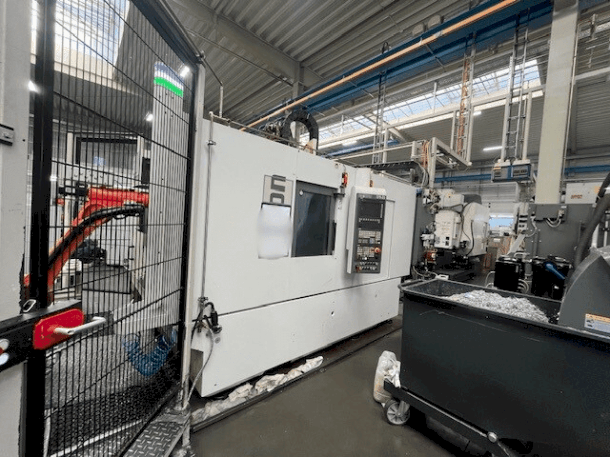 CHIRON DZ 15 W Mašinos vaizdas iš priekio