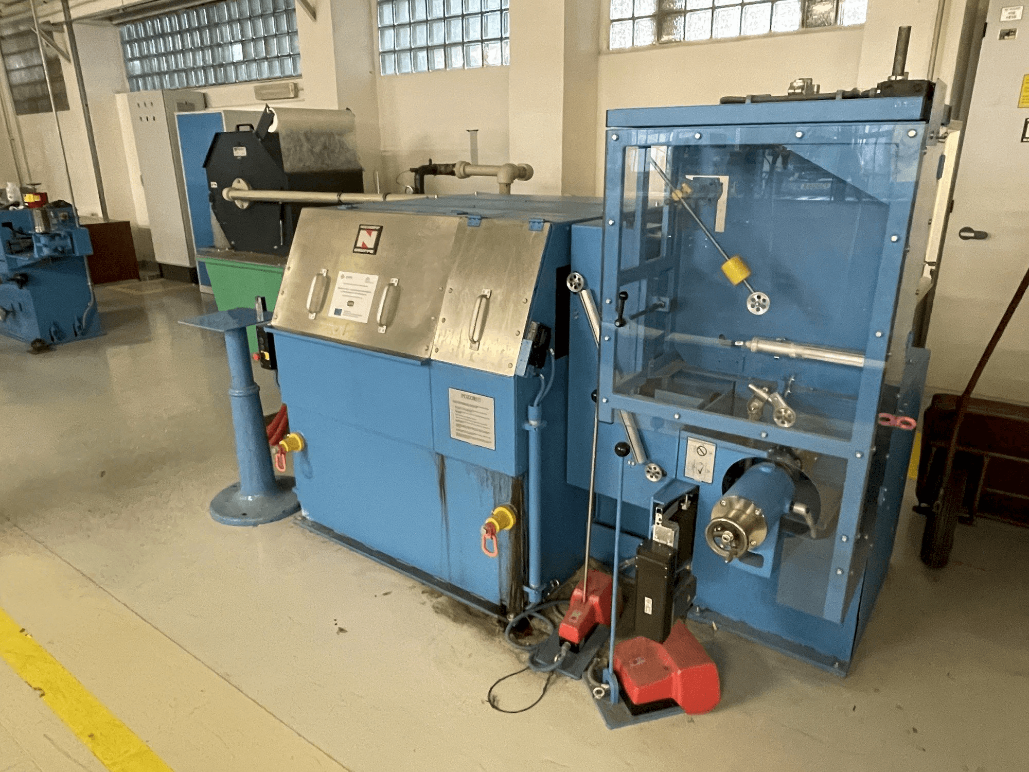 Niehoff SG 5.1.G.E. Mašinos vaizdas iš priekio