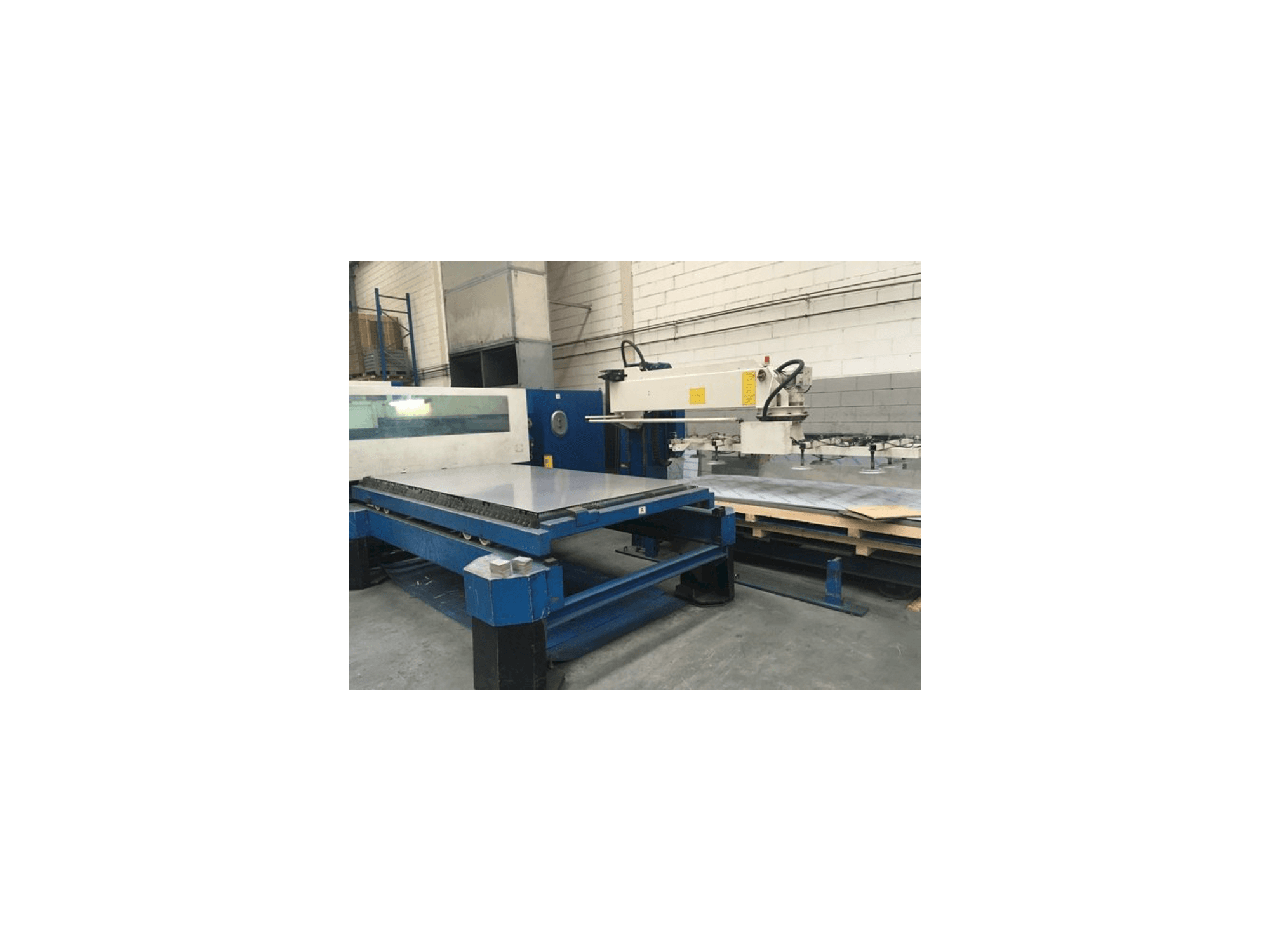 Trumpf Trumatic L3050 Mašinos vaizdas iš priekio