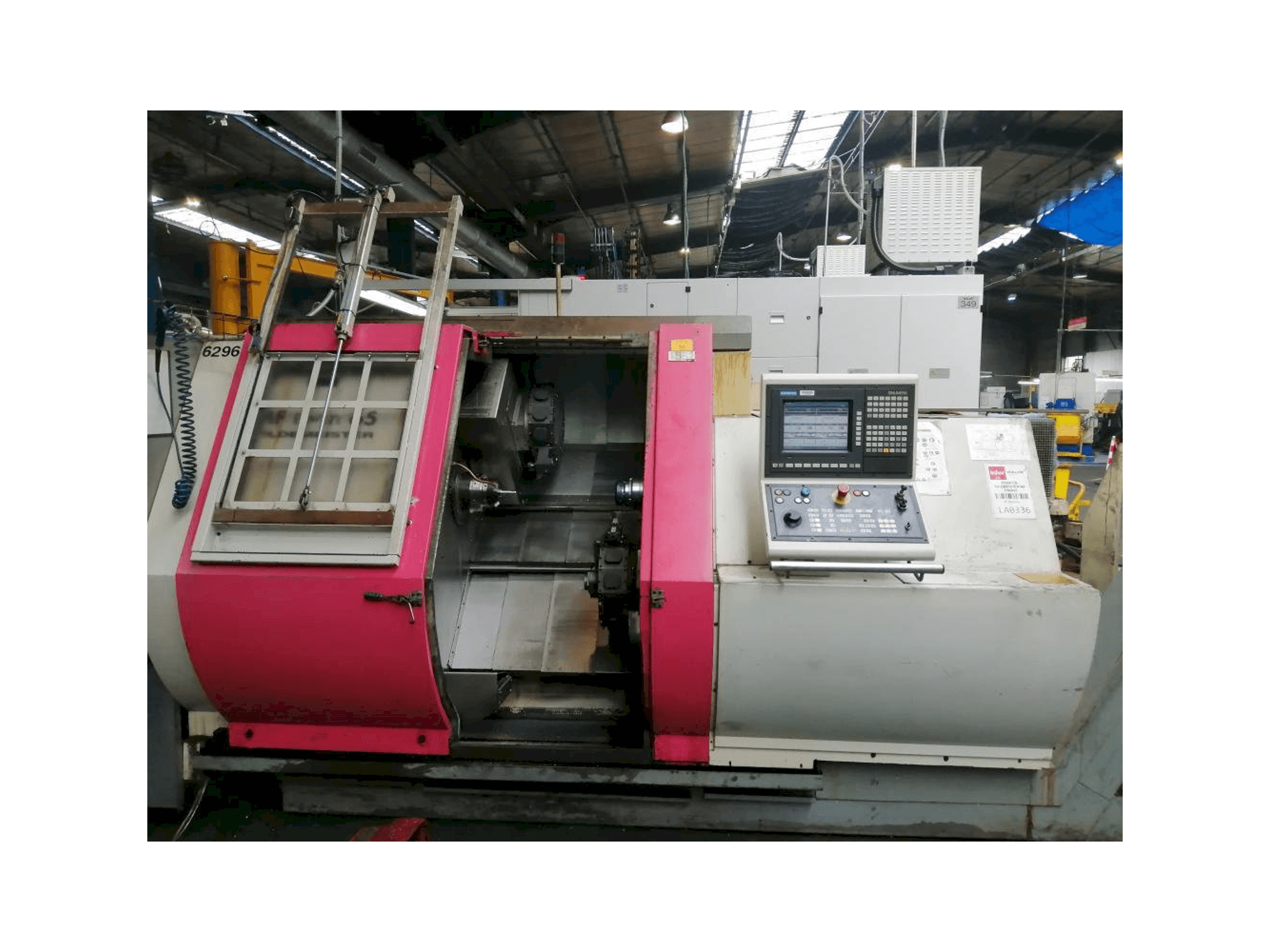 Gildemeister MF twin 65 Mašinos vaizdas iš priekio