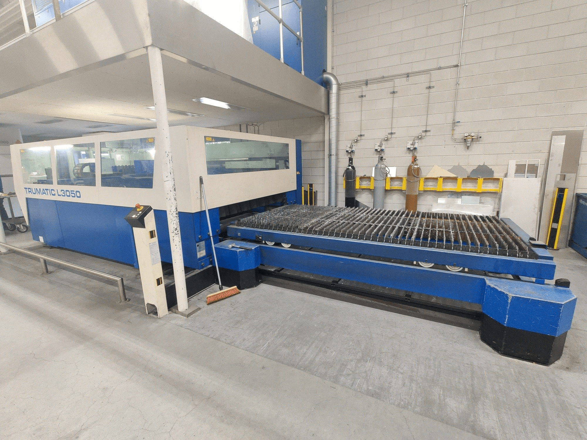 Trumpf Trumatic L3050 Mašinos vaizdas iš priekio