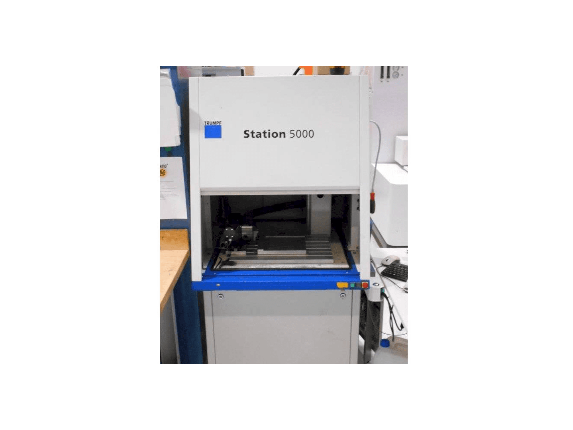Trumpf TruMark 5000 Mašinos vaizdas iš priekio