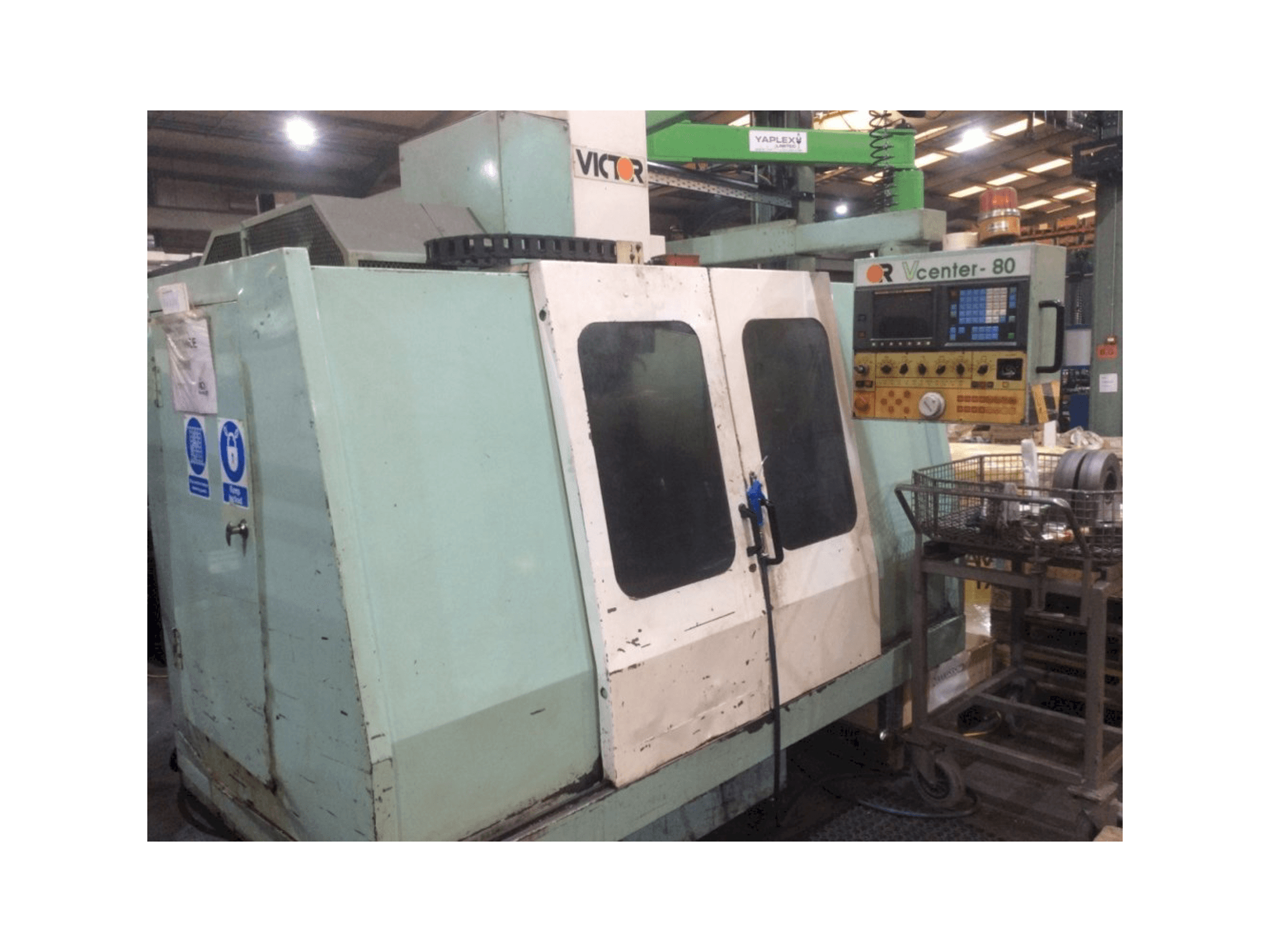 Victor V Centre-80 Mašinos vaizdas iš priekio