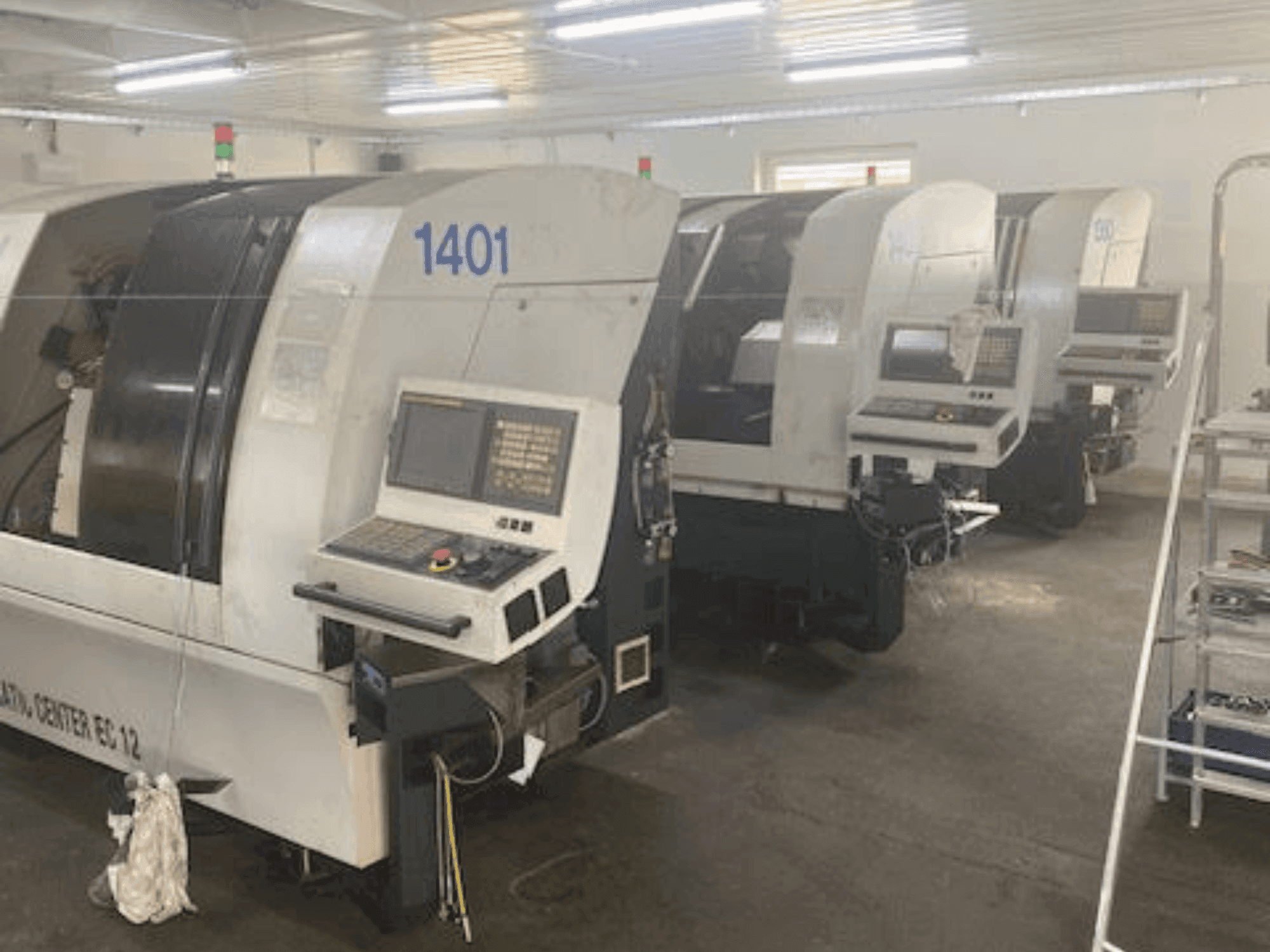 ESCO Escomatic EC12 Mašinos vaizdas iš priekio