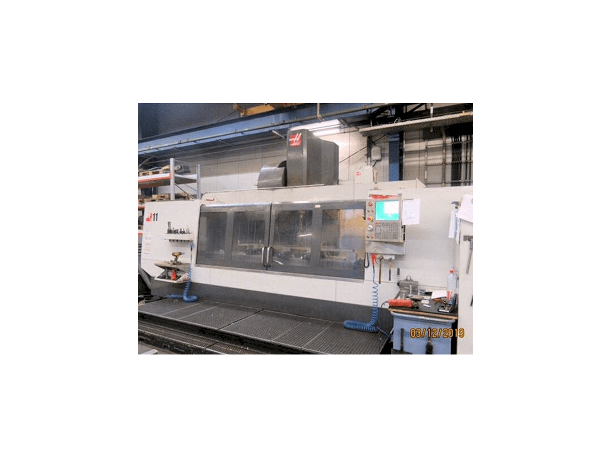 HAAS VF-11/50 Mašinos vaizdas iš priekio