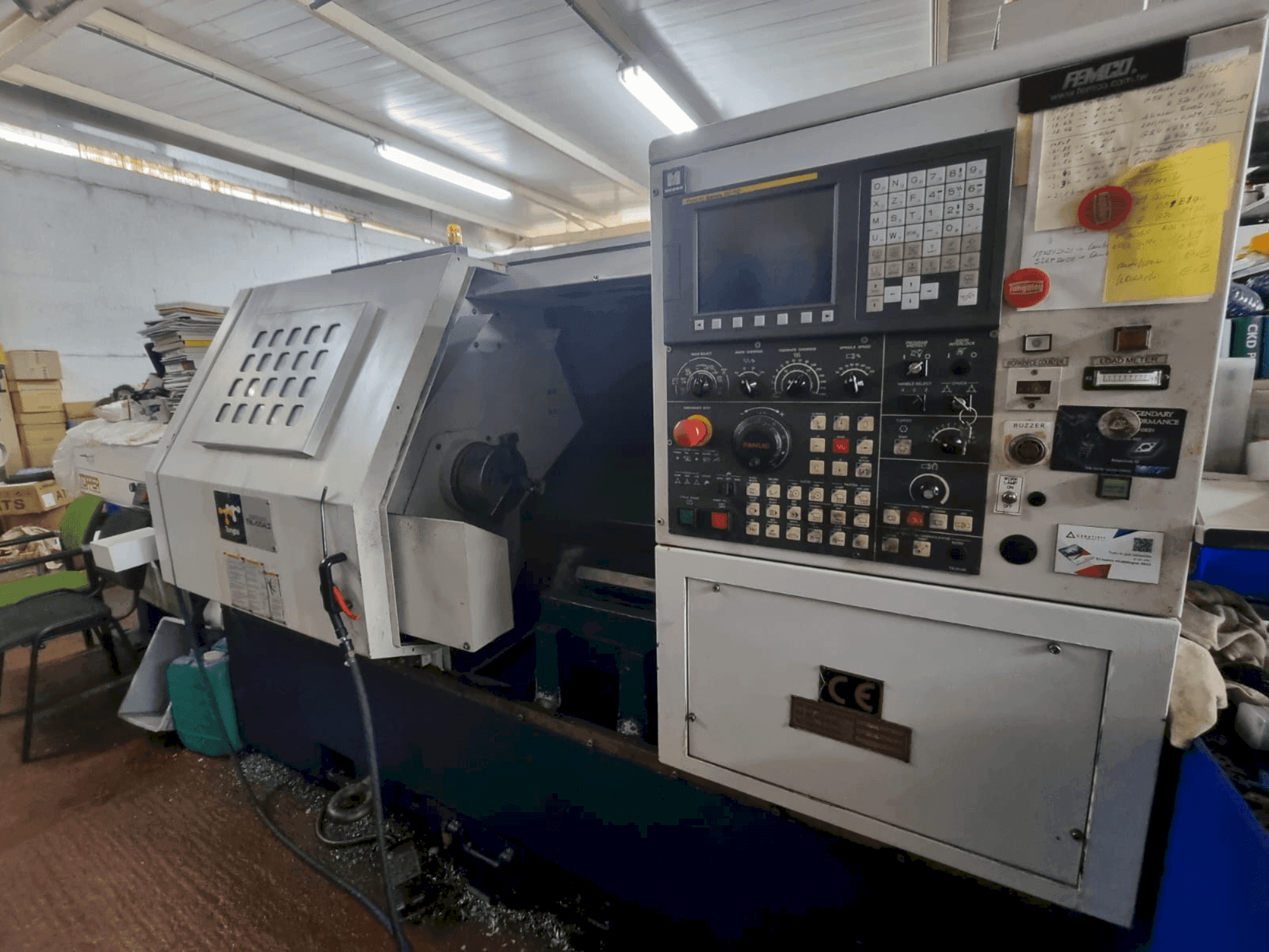 Tongtai TNL-100 AL Mašinos vaizdas iš priekio