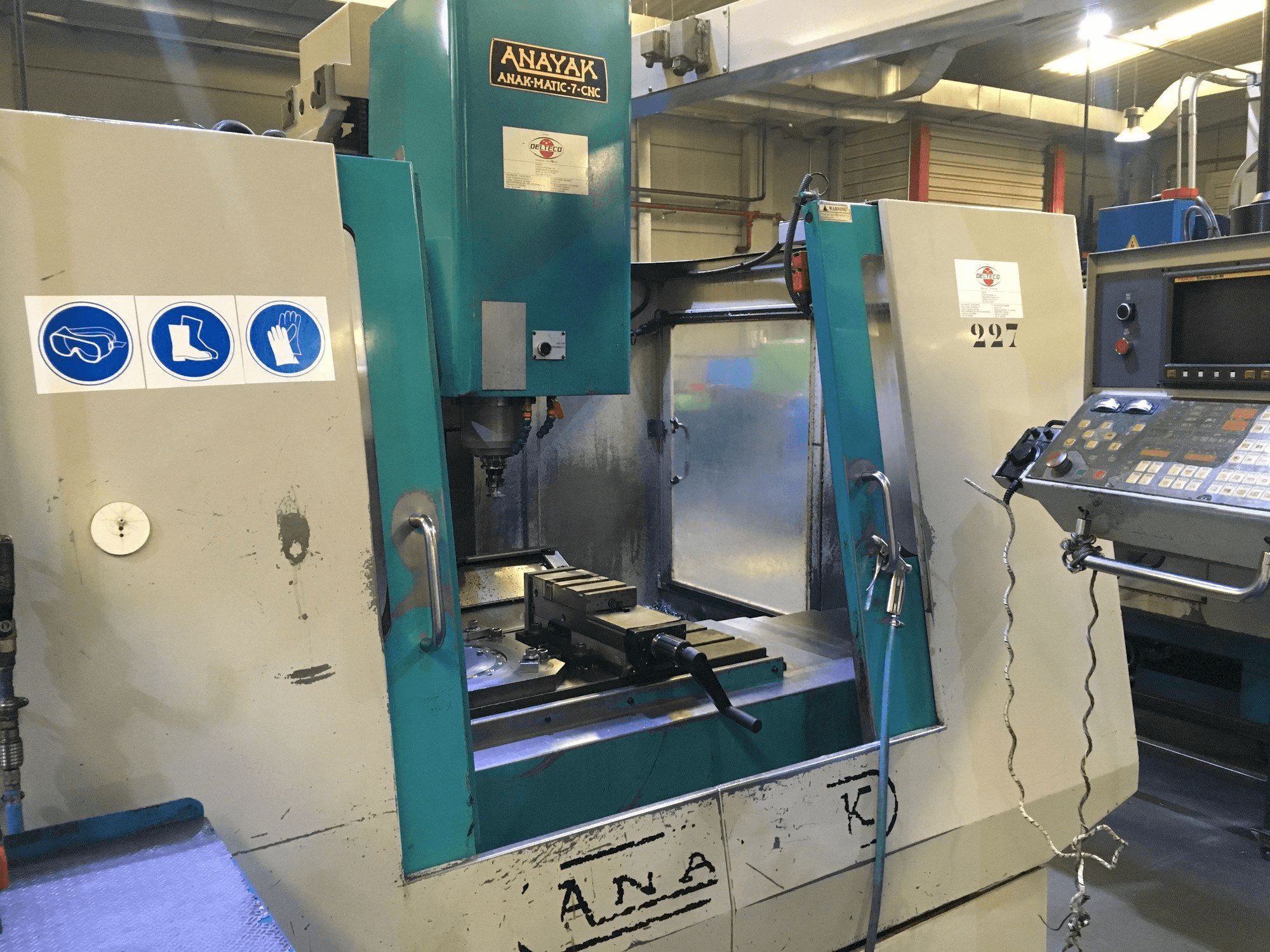 ANAYAK ANAKMATIC-7 Mašinos vaizdas iš priekio