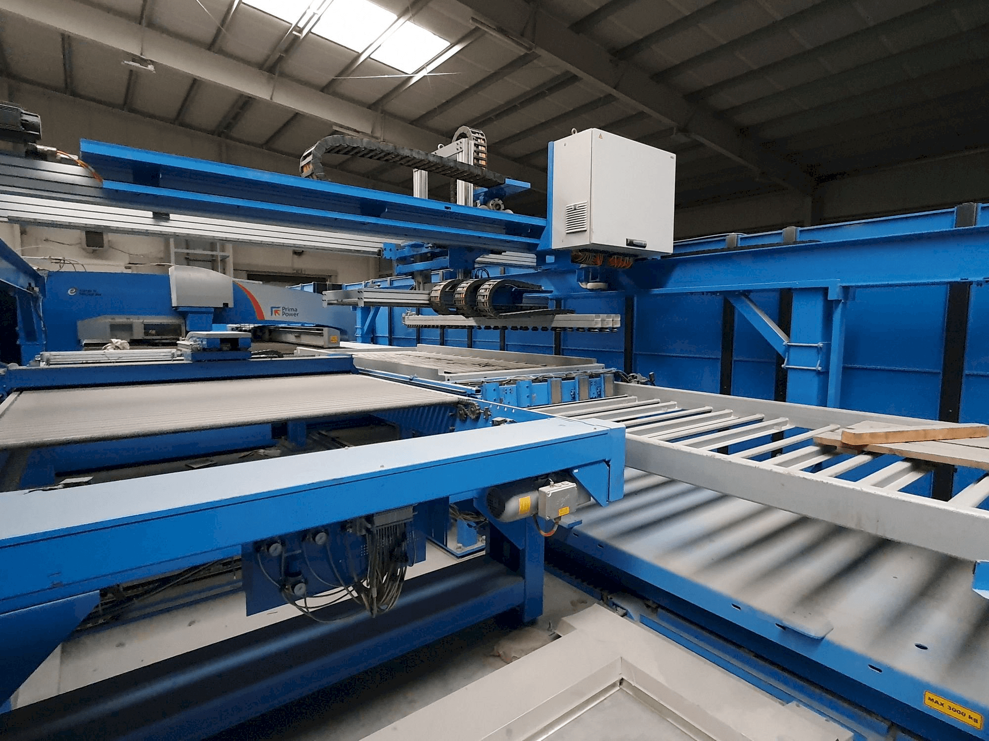 Prima Power LPe6f Mašinos vaizdas iš priekio