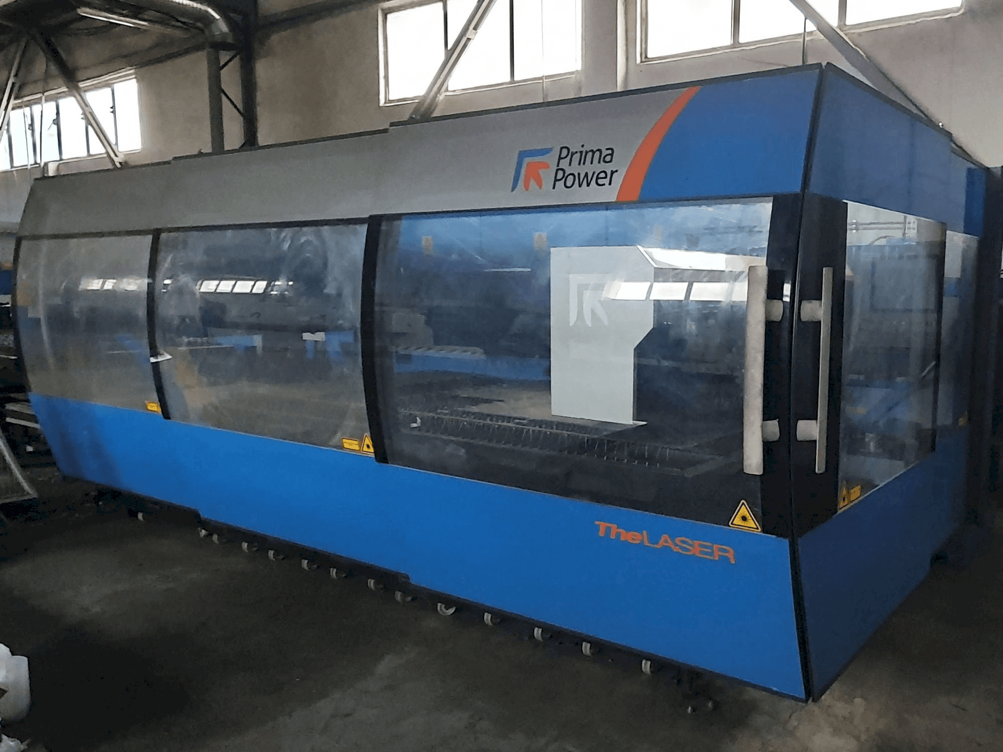 Prima Power Platino 1530 Mašinos vaizdas iš priekio