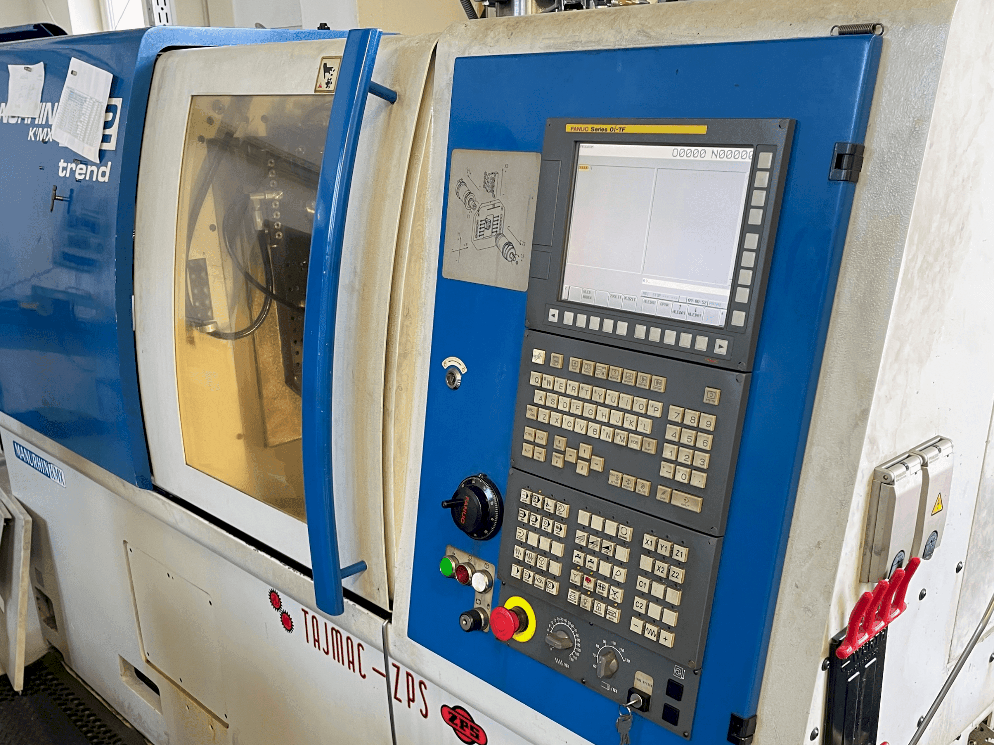 Manurhin K'MX 532 TREND Mašinos vaizdas iš priekio