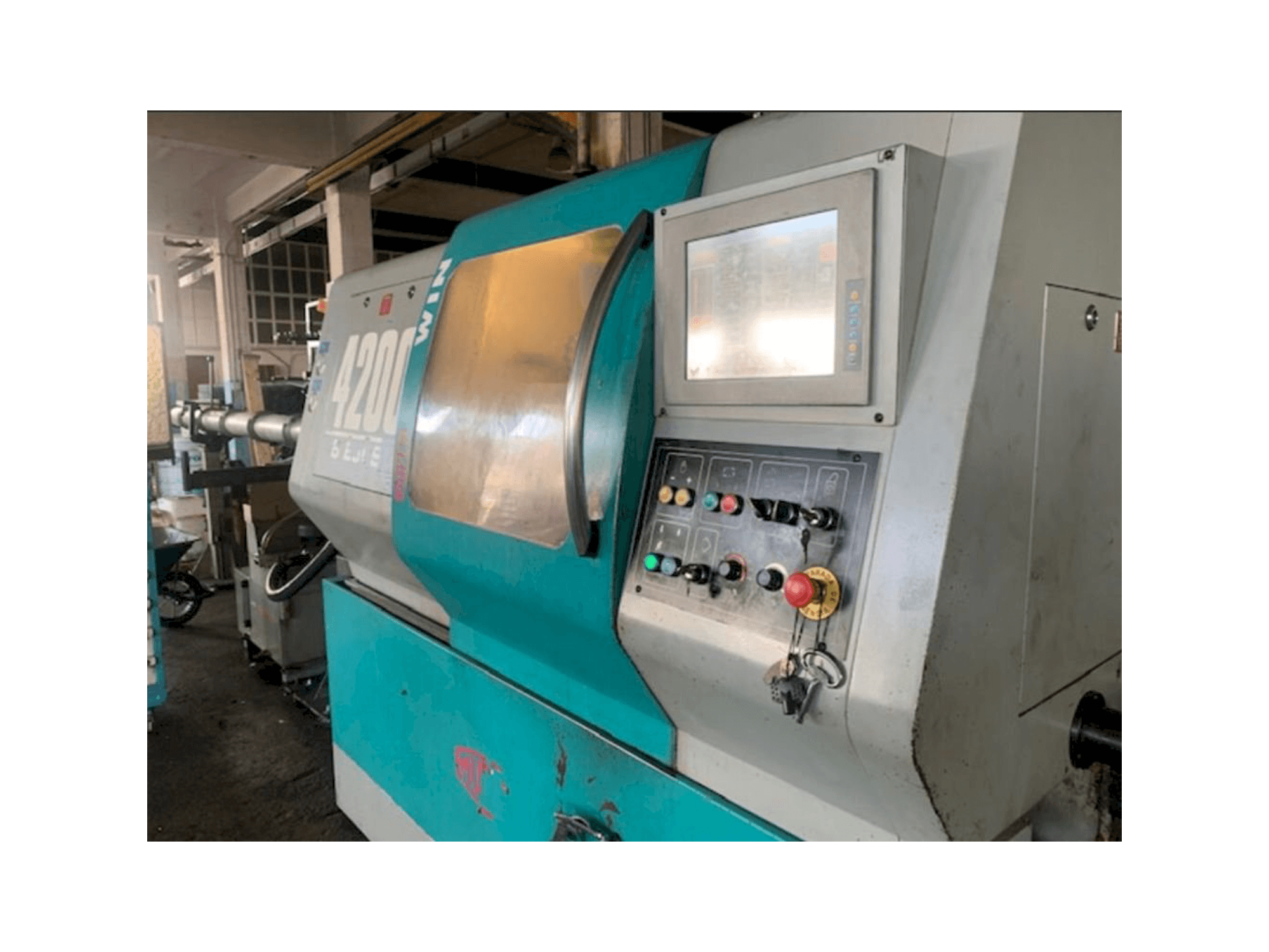 Mupem Win 4200 Mašinos vaizdas iš priekio