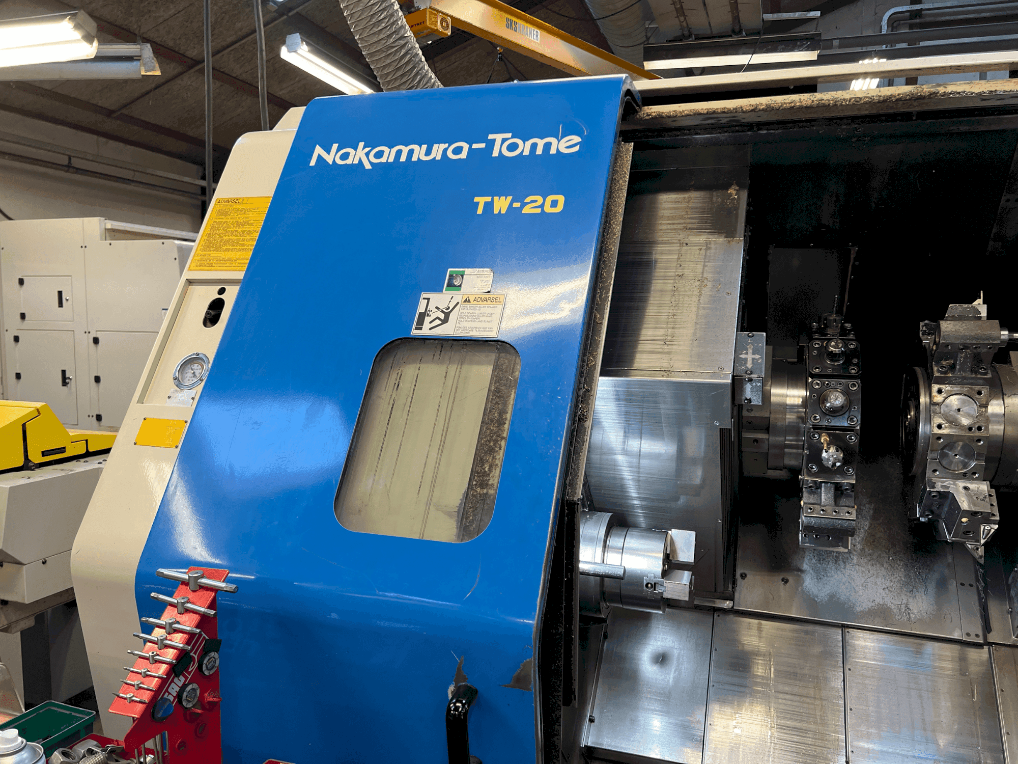 NAKAMURA TW-20 Mašinos vaizdas iš priekio