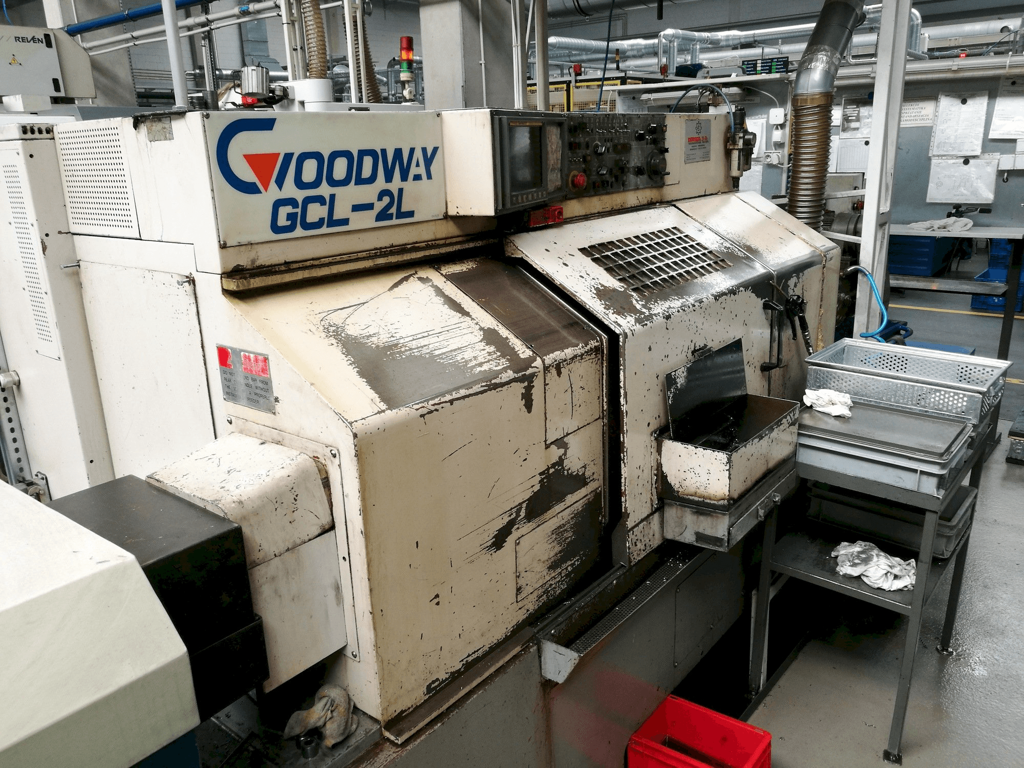 Goodway GCL-2L Mašinos vaizdas iš priekio