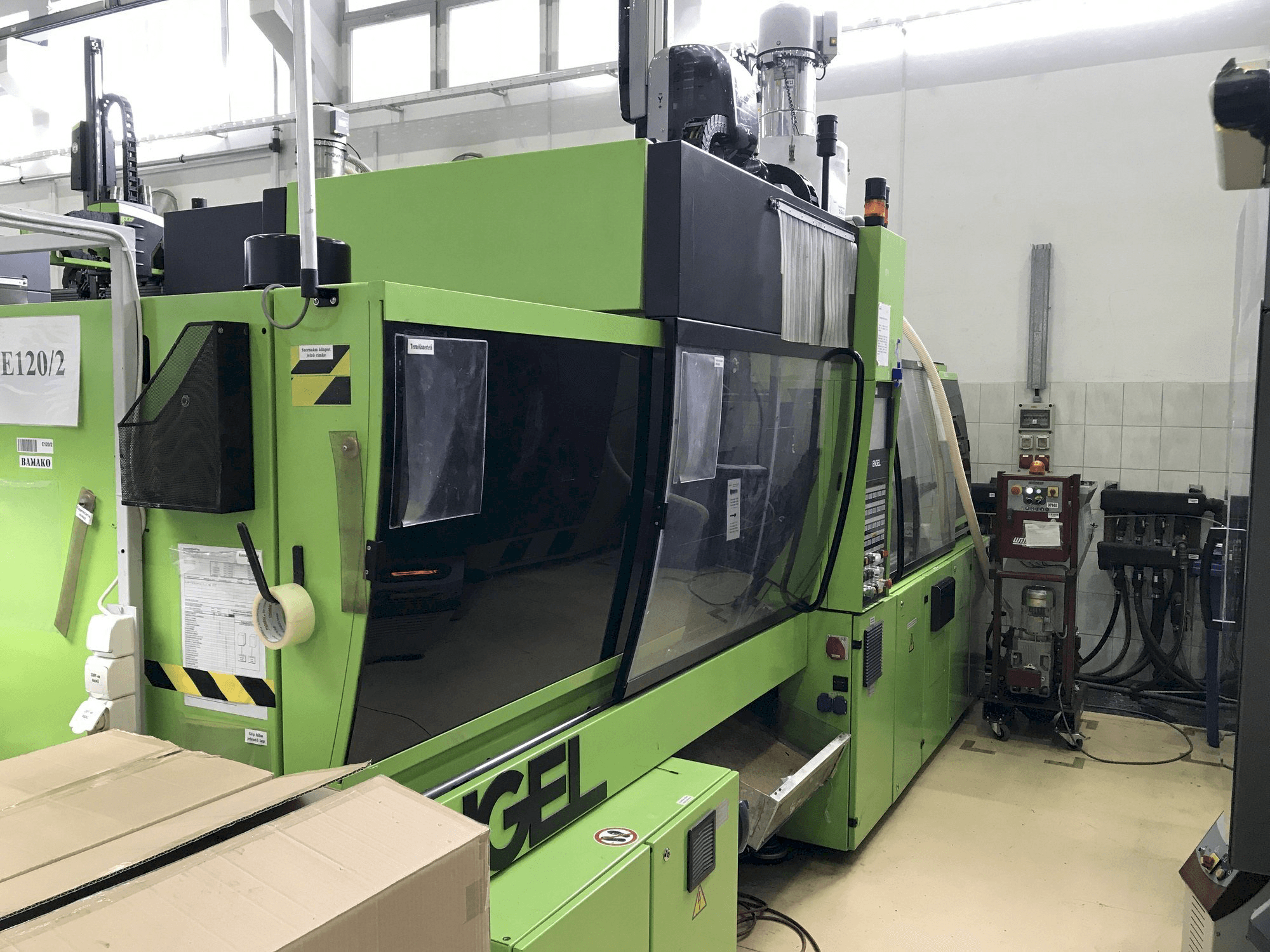 ENGEL VC 500/120 Plus Mašinos vaizdas iš priekio