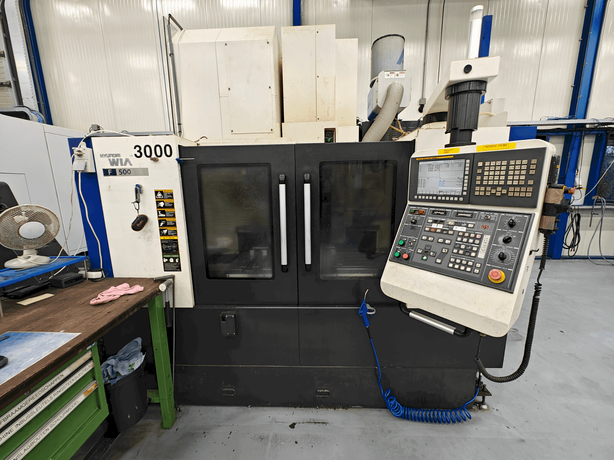 Hyundai Wia F500 Mašinos vaizdas iš priekio