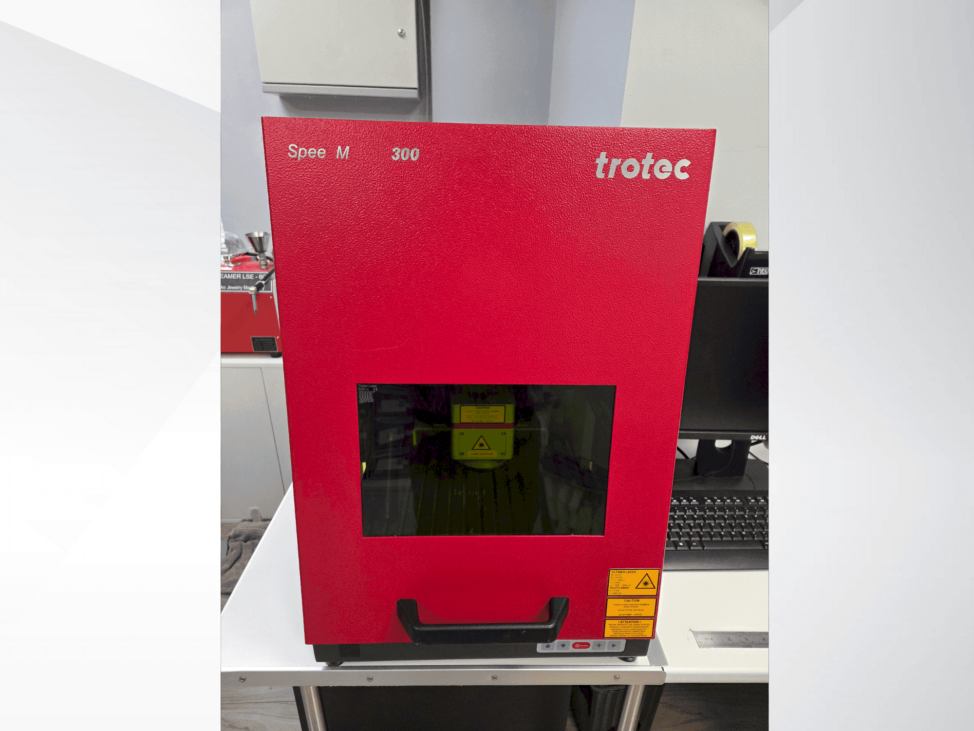 Trotec Speed marker 300 Mašinos vaizdas iš priekio