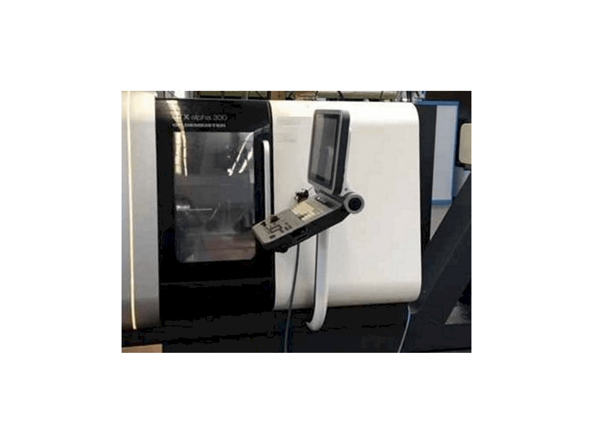 DMG GILDEMEISTER CTX Alpha 300 V4 Mašinos vaizdas iš priekio