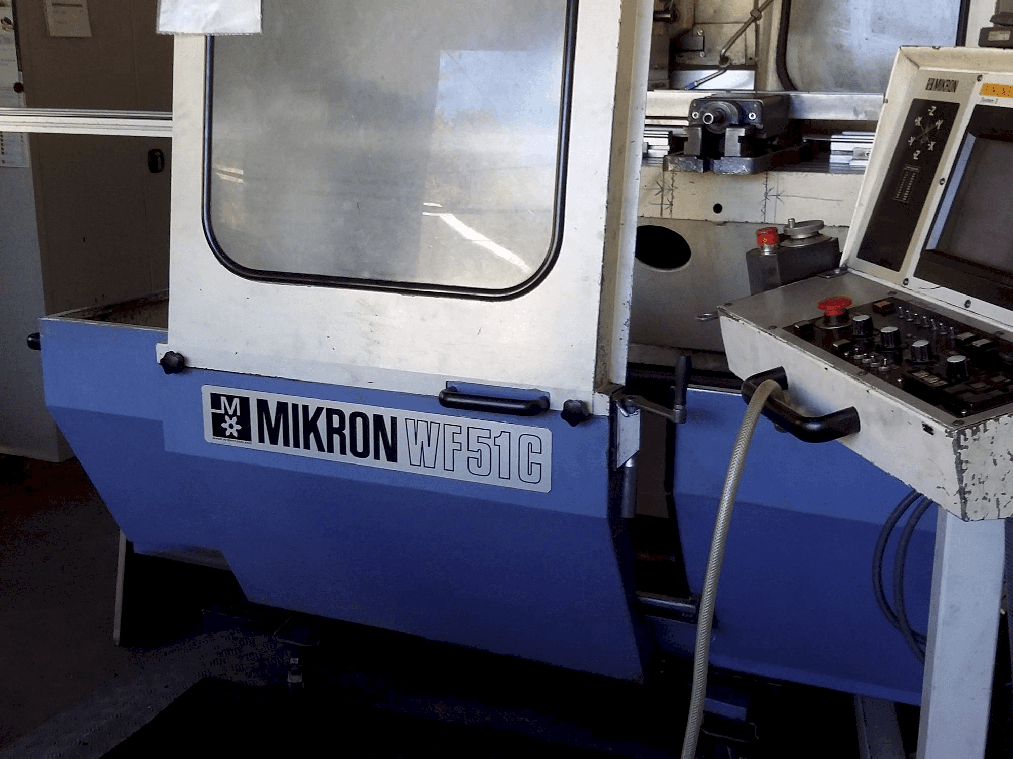 MIKRON WF51C/3M-4 Mašinos vaizdas iš priekio