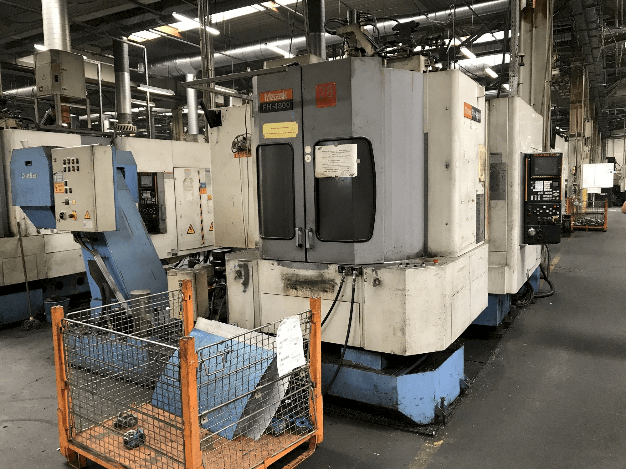 Mazak FH-4800 40T Mašinos vaizdas iš priekio