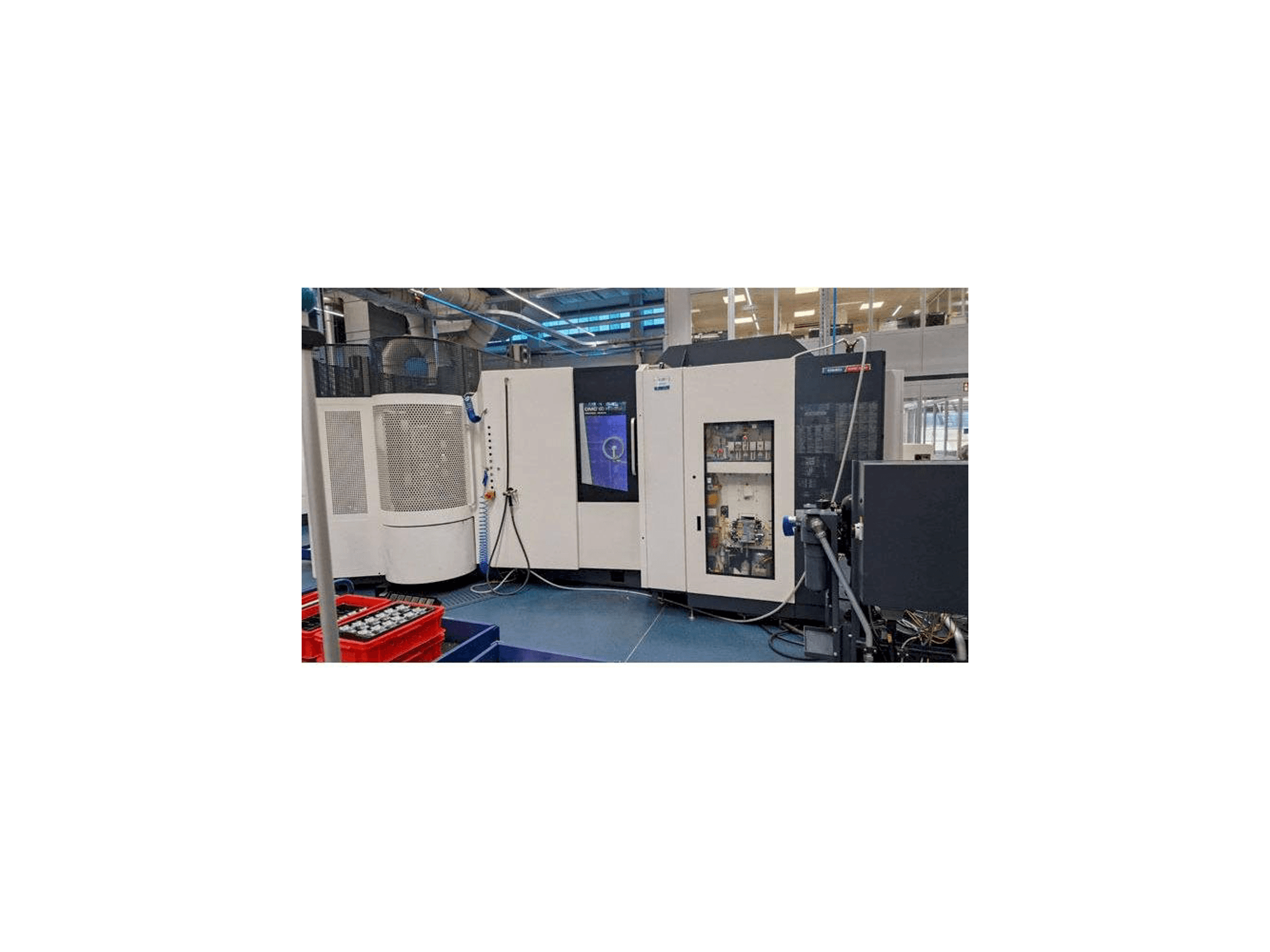 DMG DECKEL MAHO DMC 60H Linear Mašinos vaizdas iš priekio