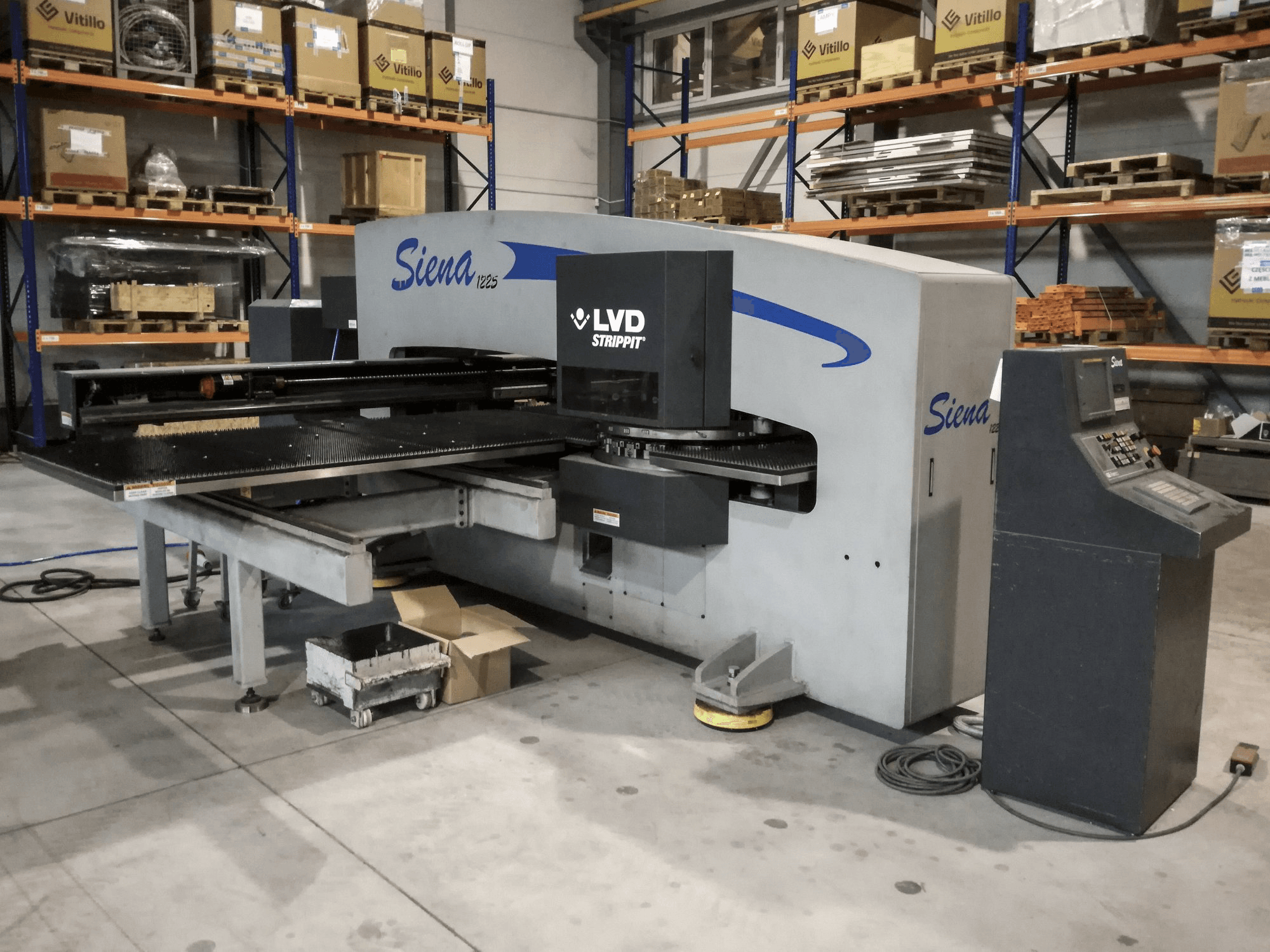 LVD Siena 1225 TK Mašinos dešinės pusės vaizdas