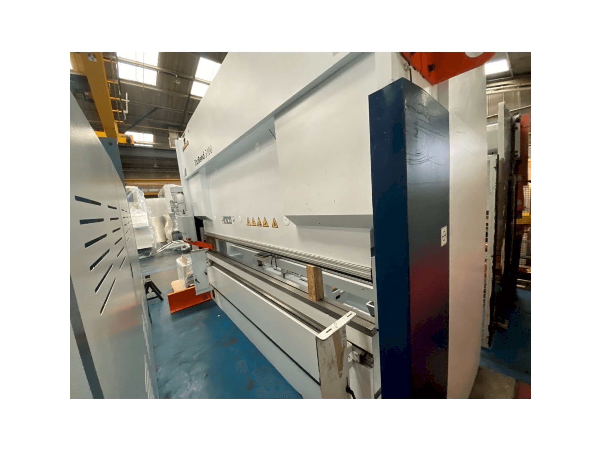 Trumpf TruBend 3100 Mašinos vaizdas iš priekio