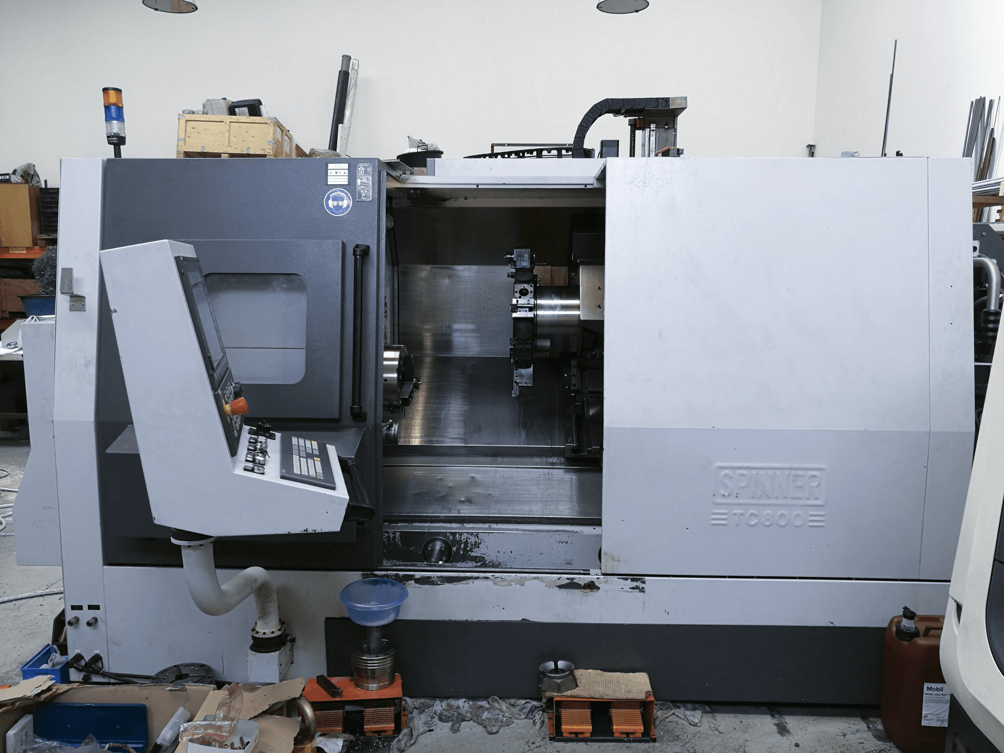 SPINNER TC80077 SMCY Mašinos vaizdas iš priekio