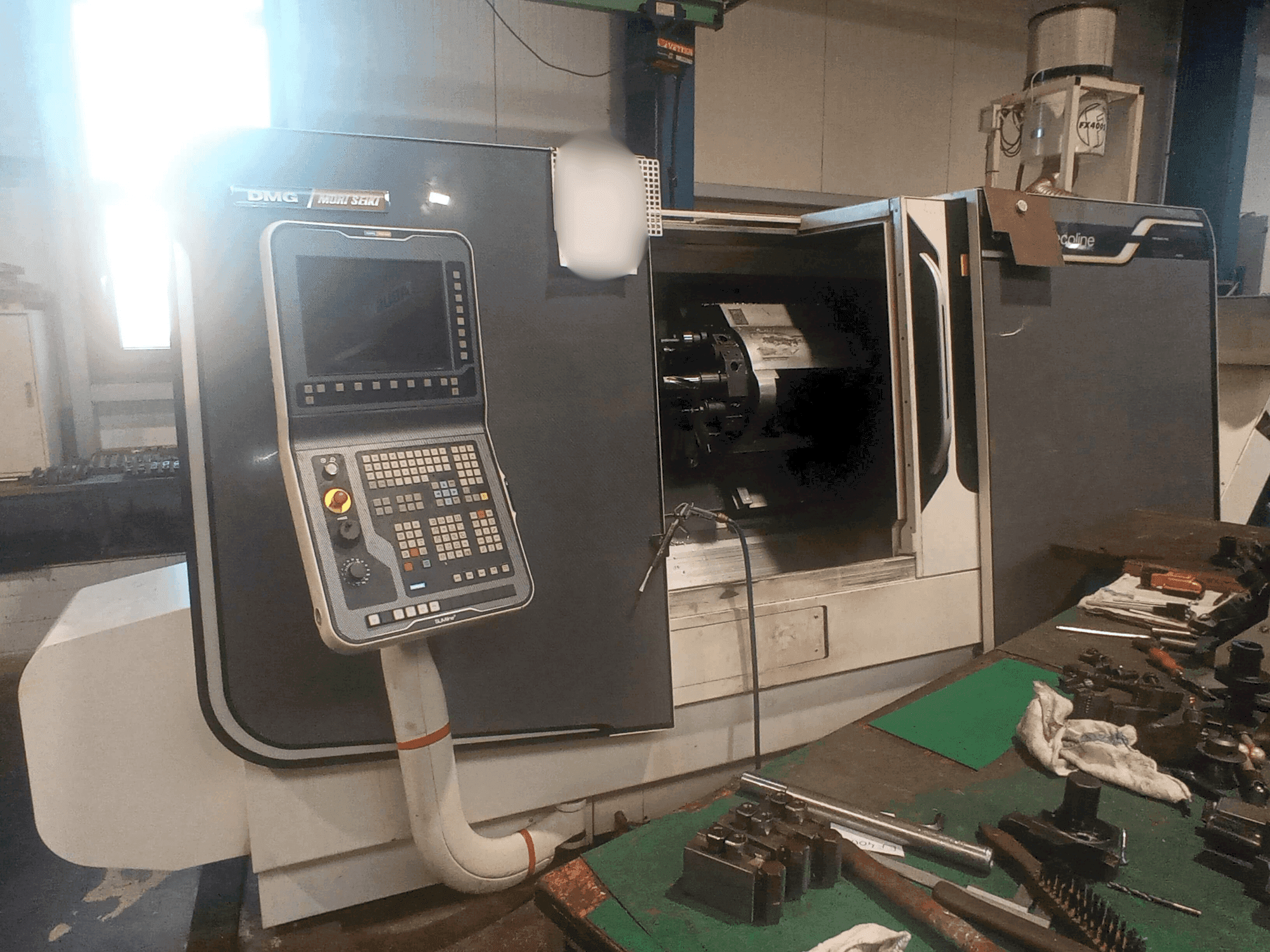 DMG Mori Seiki CTX 510 ecoline Mašinos vaizdas iš priekio