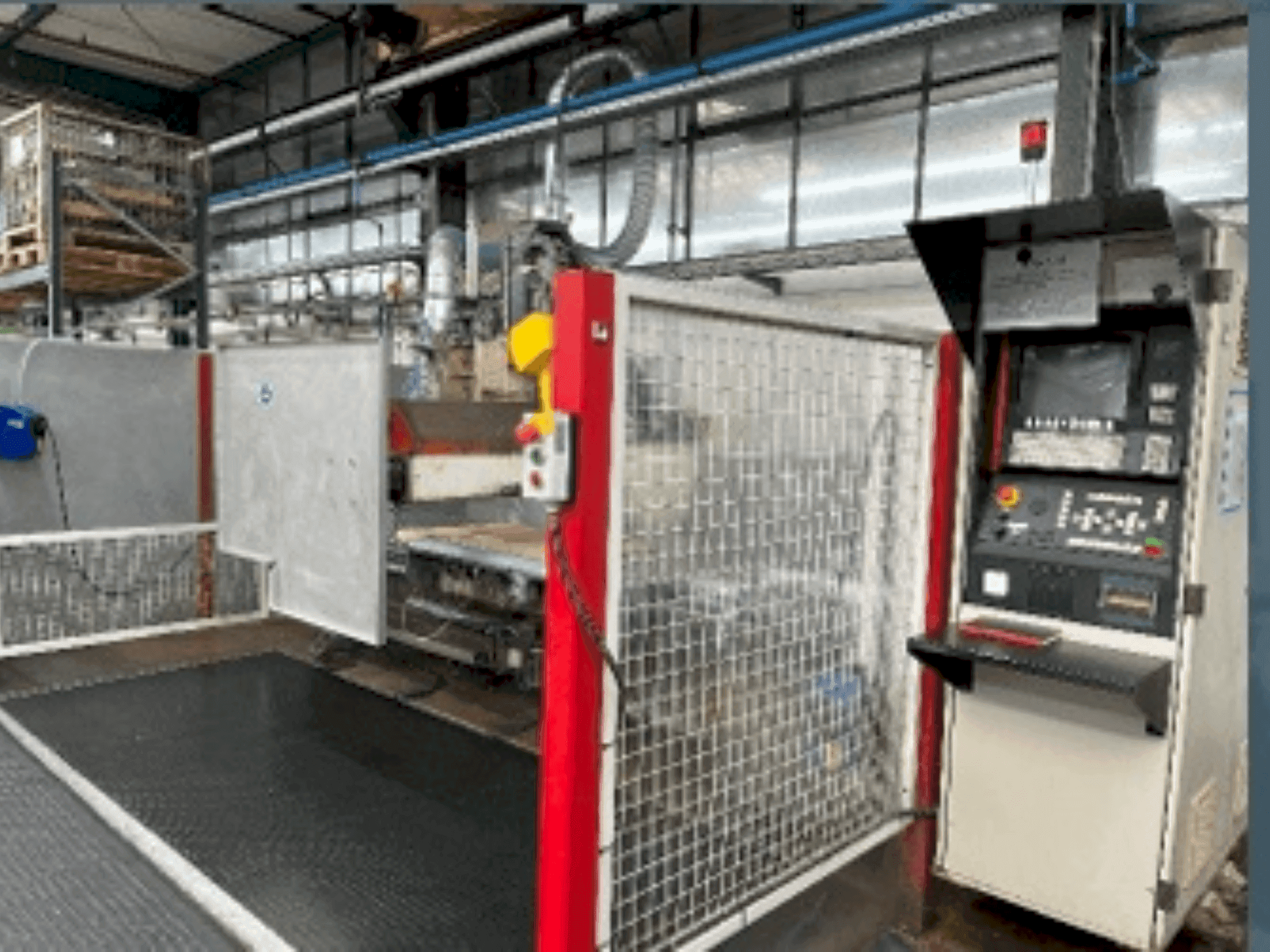 IMA BIMA Quadroform C80/280 Mašinos vaizdas iš priekio