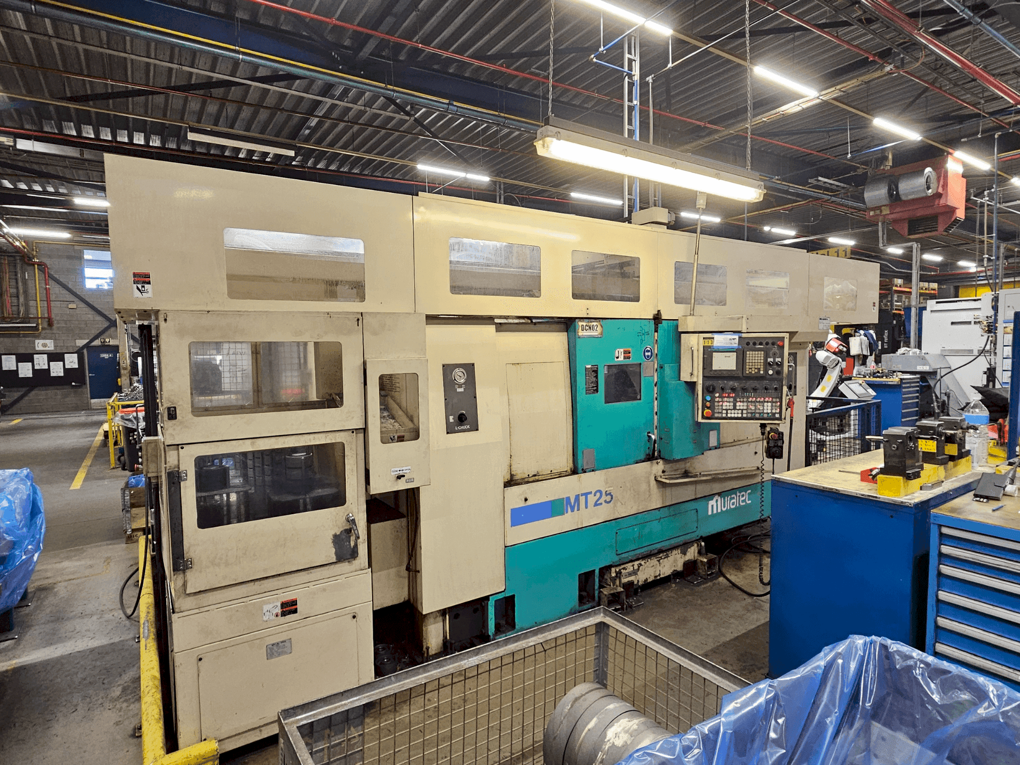 Muratec MT25 Mašinos vaizdas iš priekio