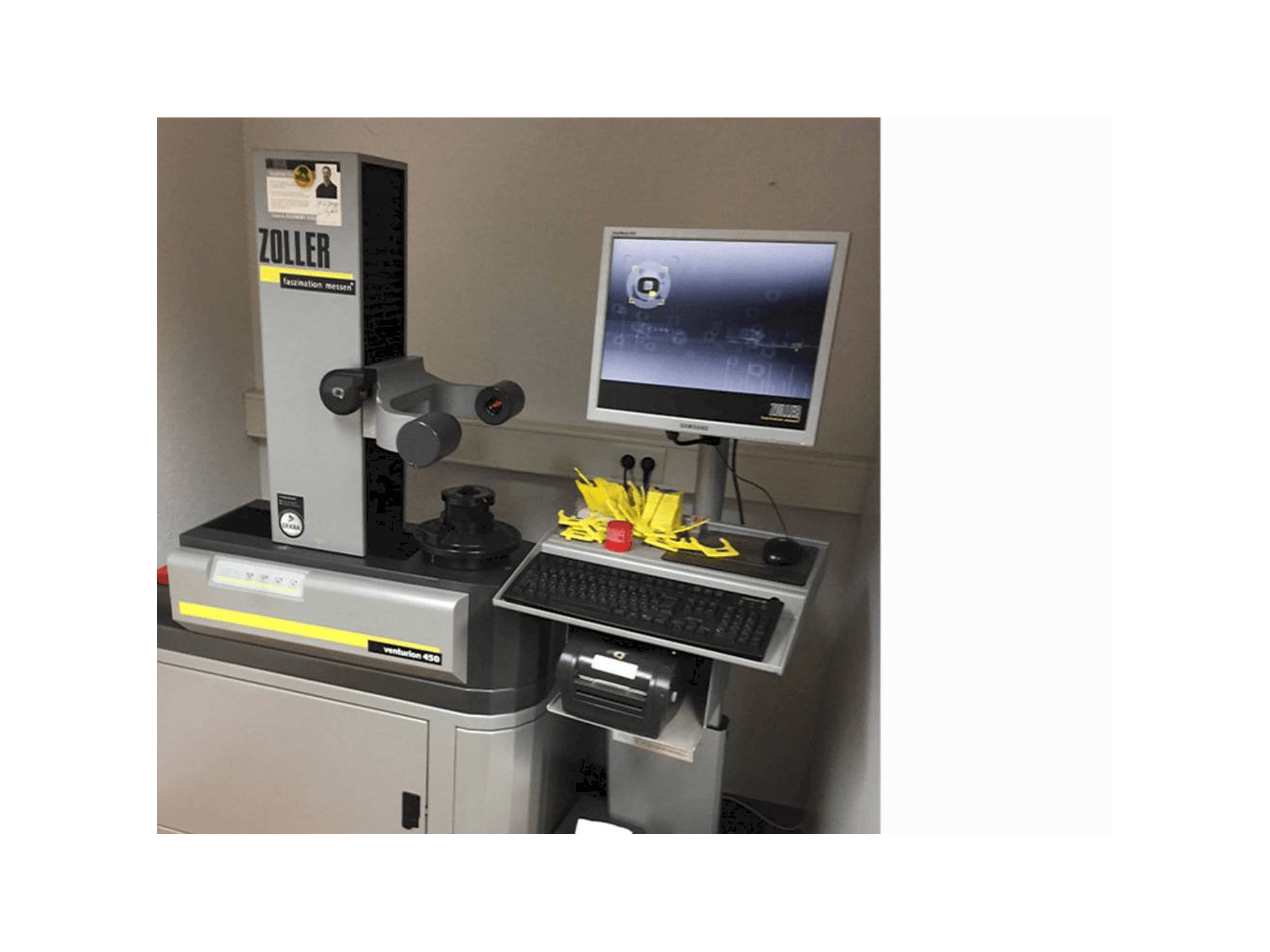 Zoller Venturion 450 Mašinos vaizdas iš priekio