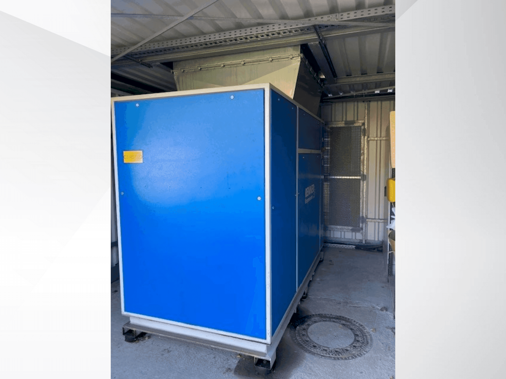 RENNER RS132D Mašinos vaizdas iš priekio