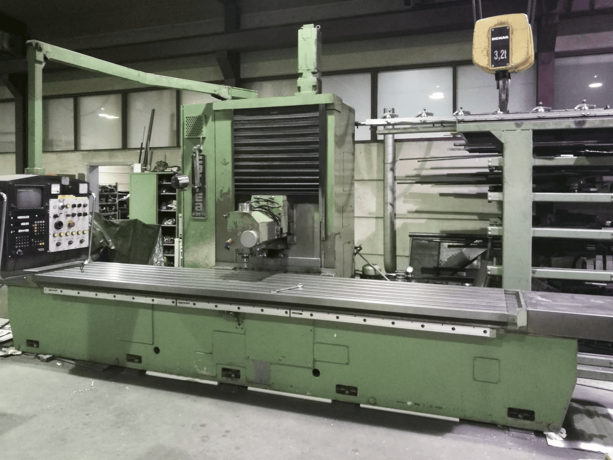 Correa A-20/40 Mašinos dešinės pusės vaizdas