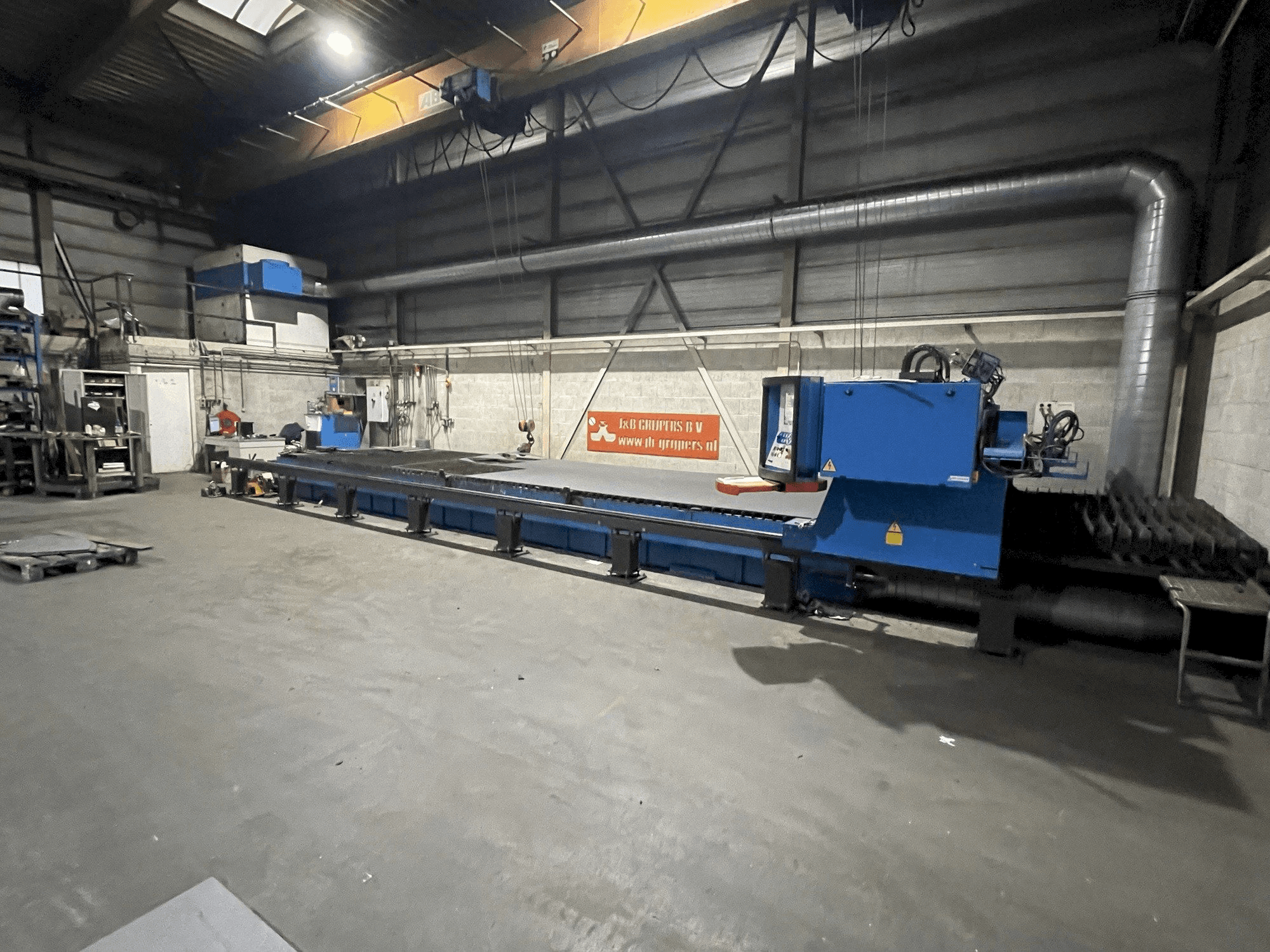 SAF Air liquide Oxytome 25HPC Mašinos vaizdas iš priekio