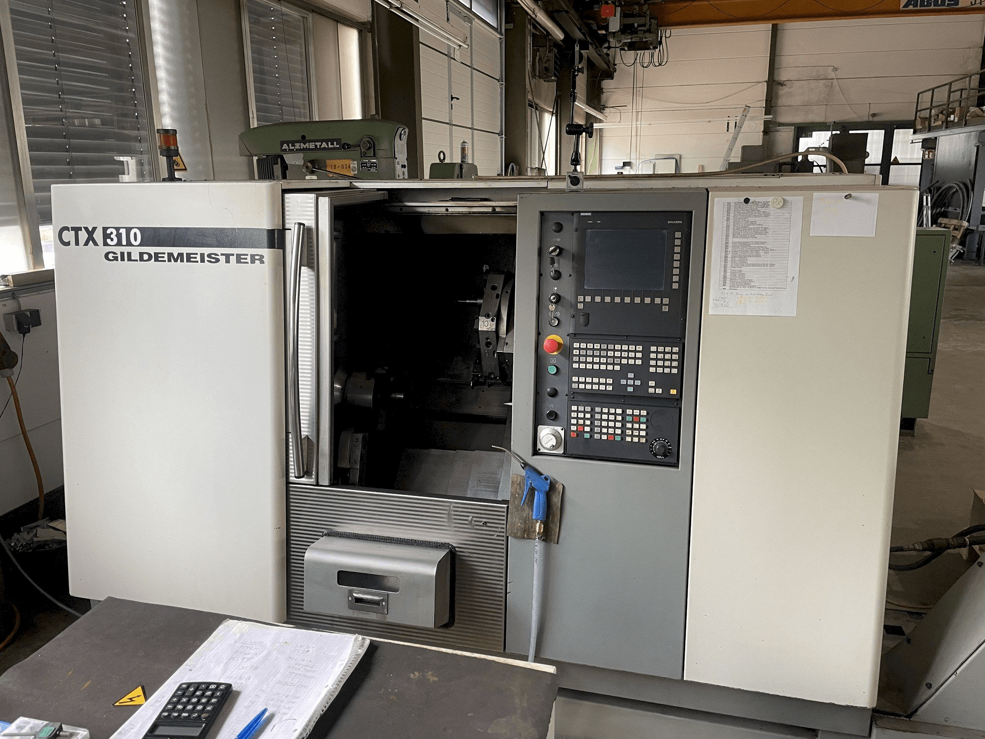 Gildemeister CTX 310 Mašinos vaizdas iš priekio