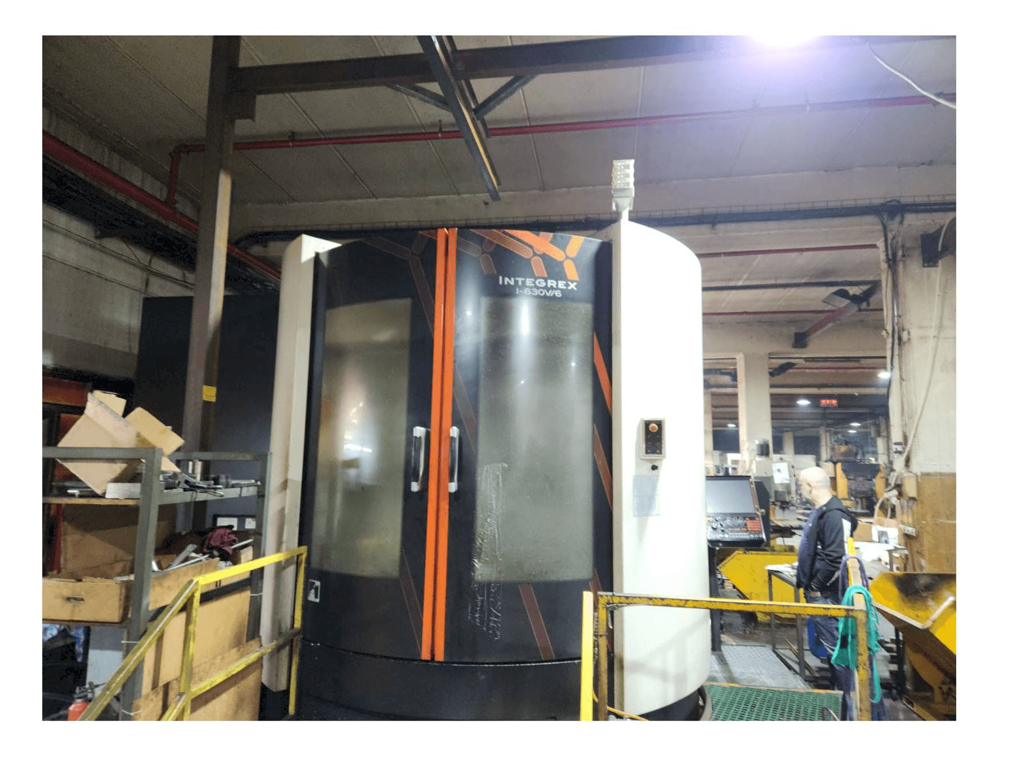 Mazak INTEGREX i-630V/6 Mašinos vaizdas iš priekio