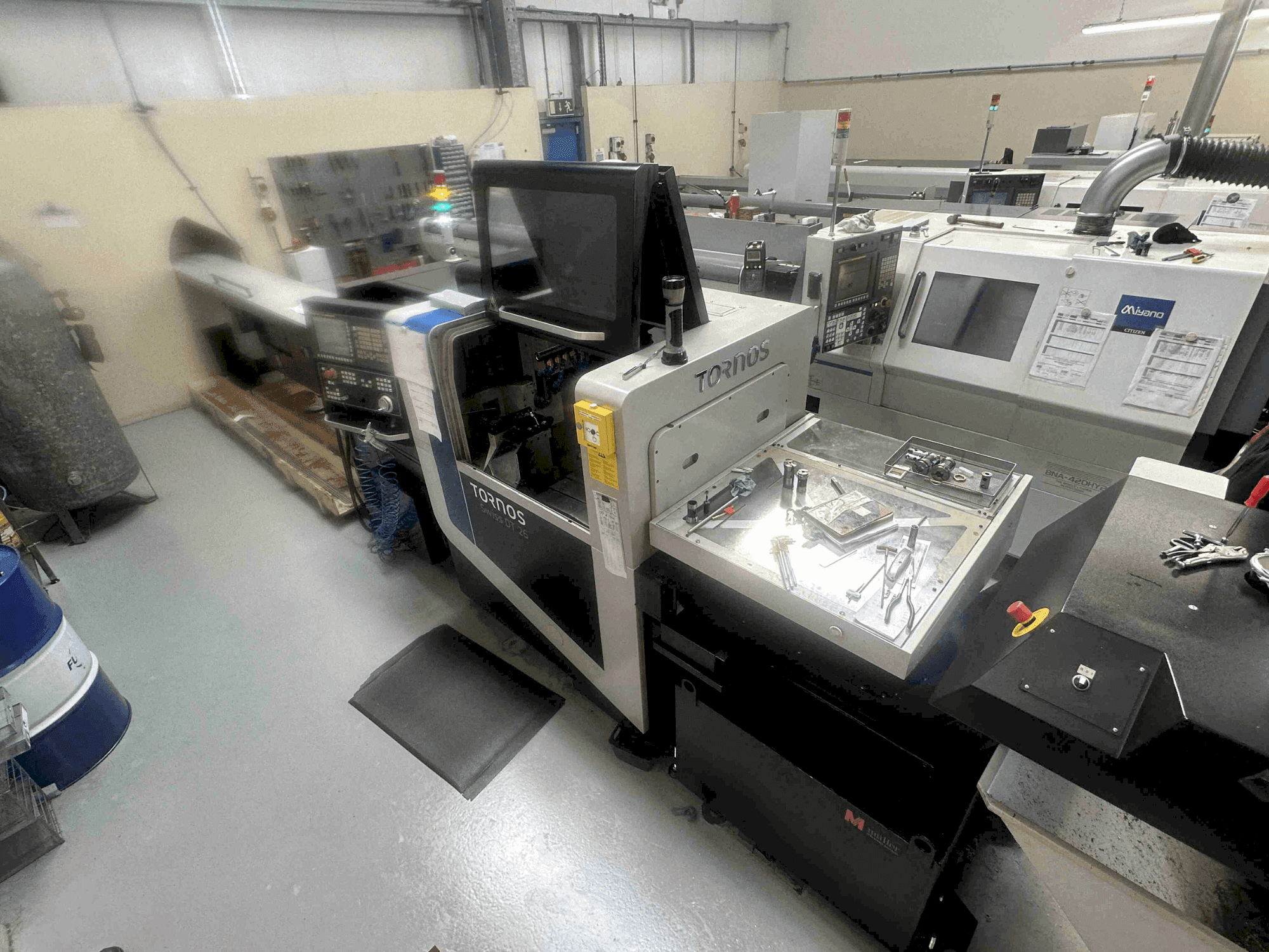 STAR MICRONICS Swiss DT26 Mašinos vaizdas iš priekio
