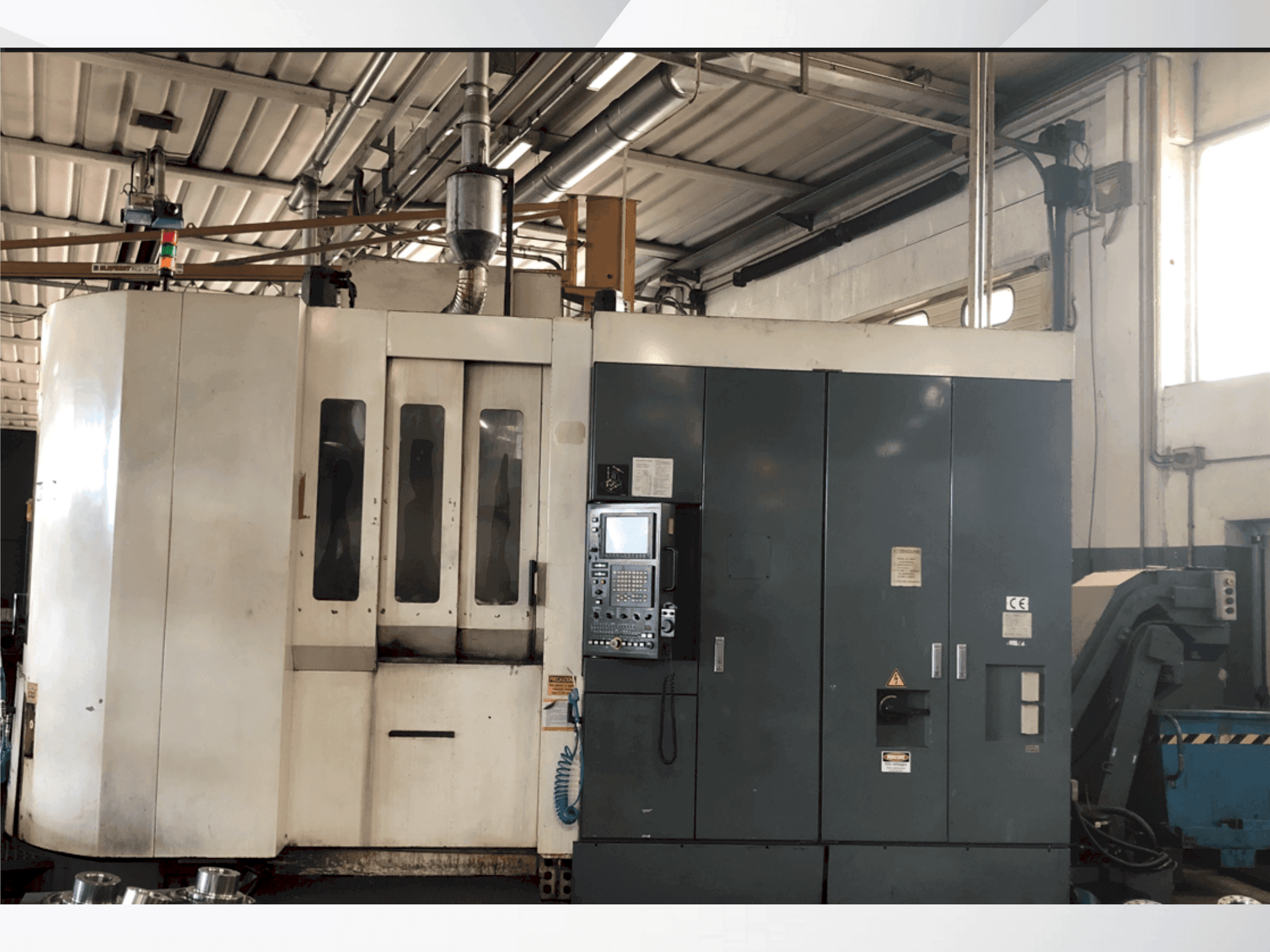 Kitamura MyCenter HX500i Mašinos vaizdas iš priekio