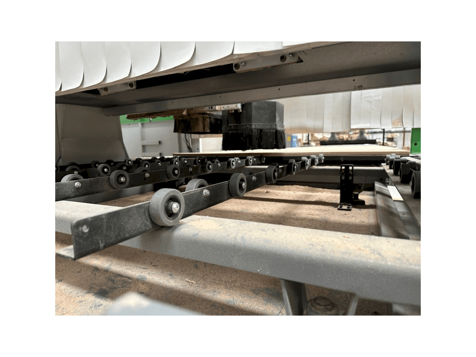 BIESSE Mašinos darbo patalpa