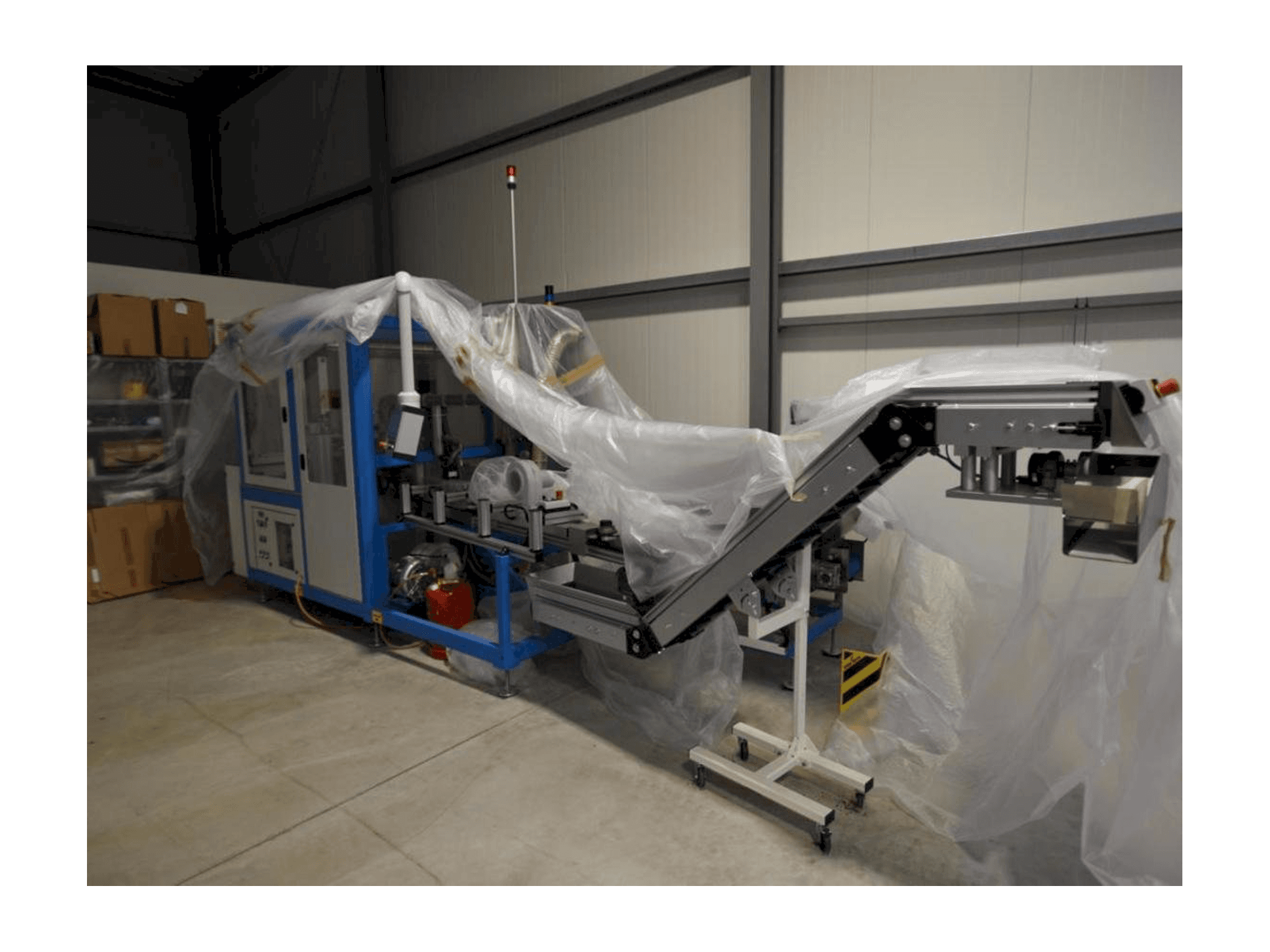 TAMPOPRINT Closure Print C Mašinos vaizdas iš kairės pusės