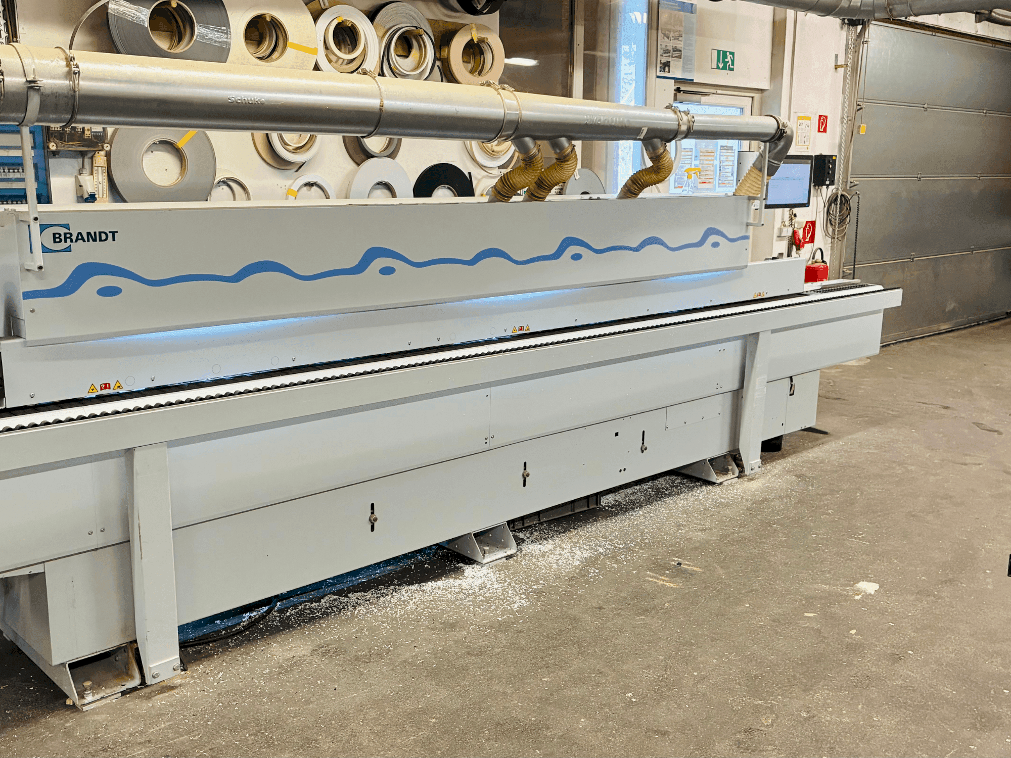 BRANDT OPTIMAT KDF 440 C Mašinos vaizdas iš priekio