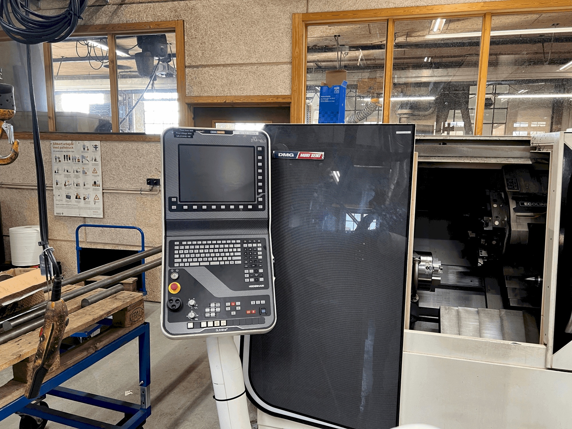 DMG Mori Seiki CTX 310 ecoline Mašinos vaizdas iš priekio